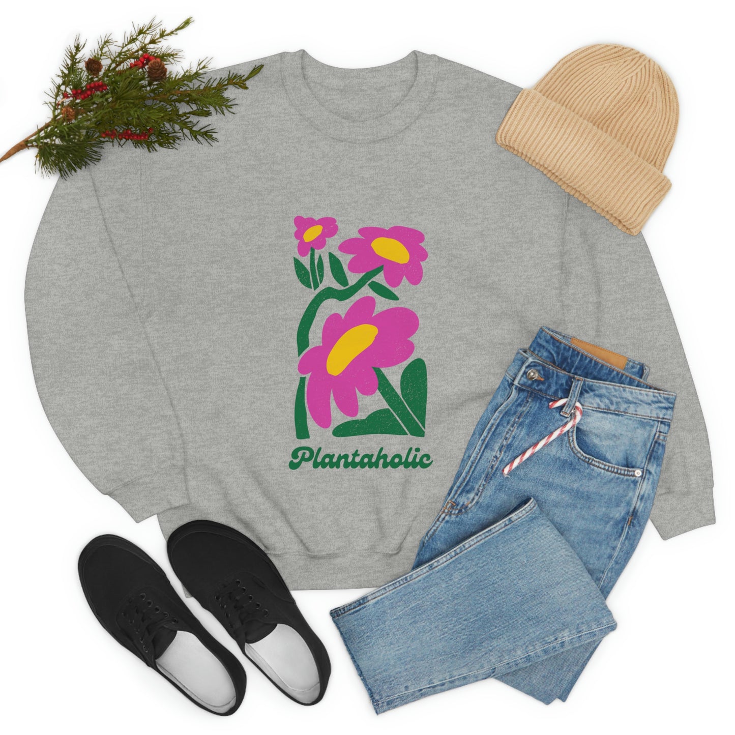 Plantaholic Unisex Crewneck