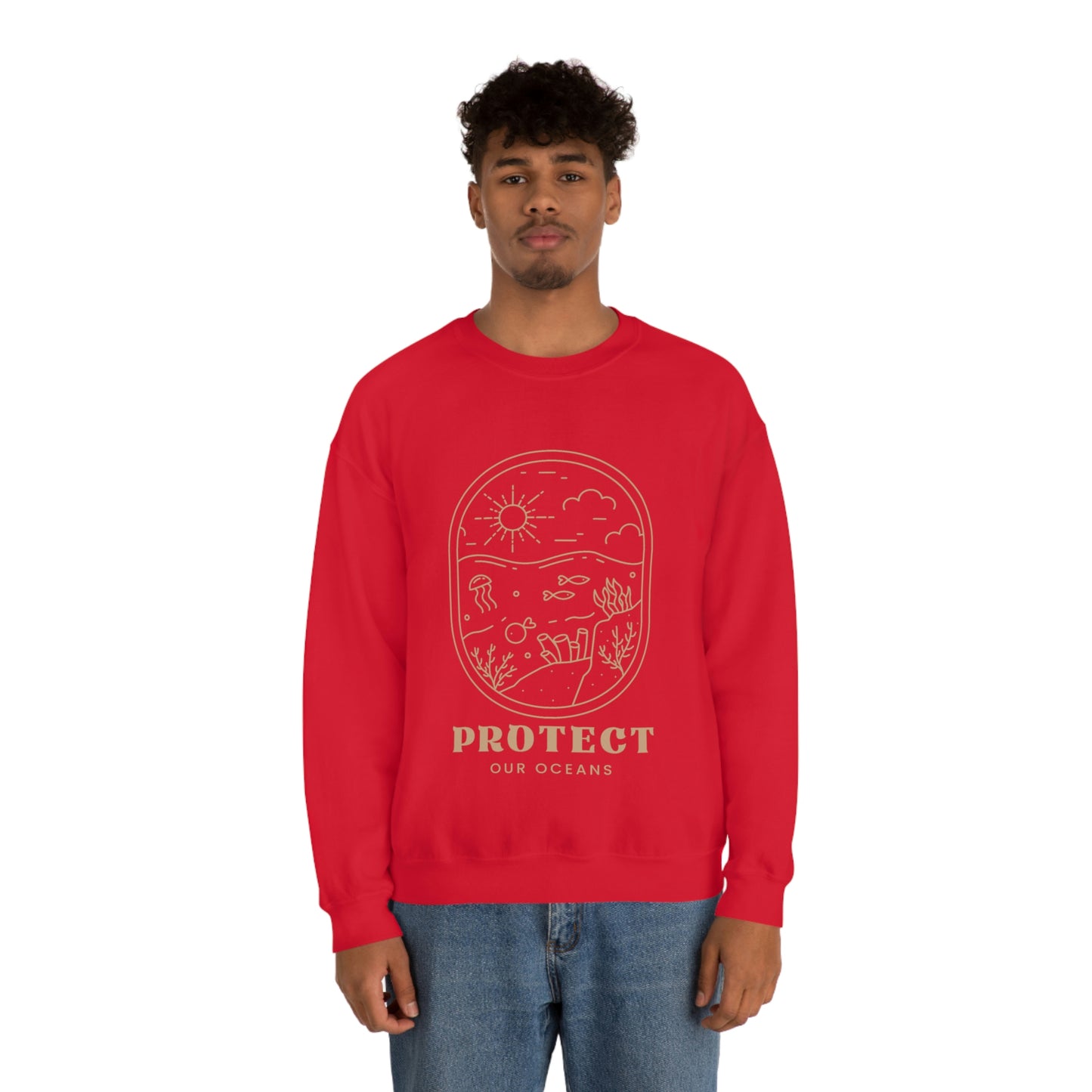 Protect Our Oceans Unisex Crewneck
