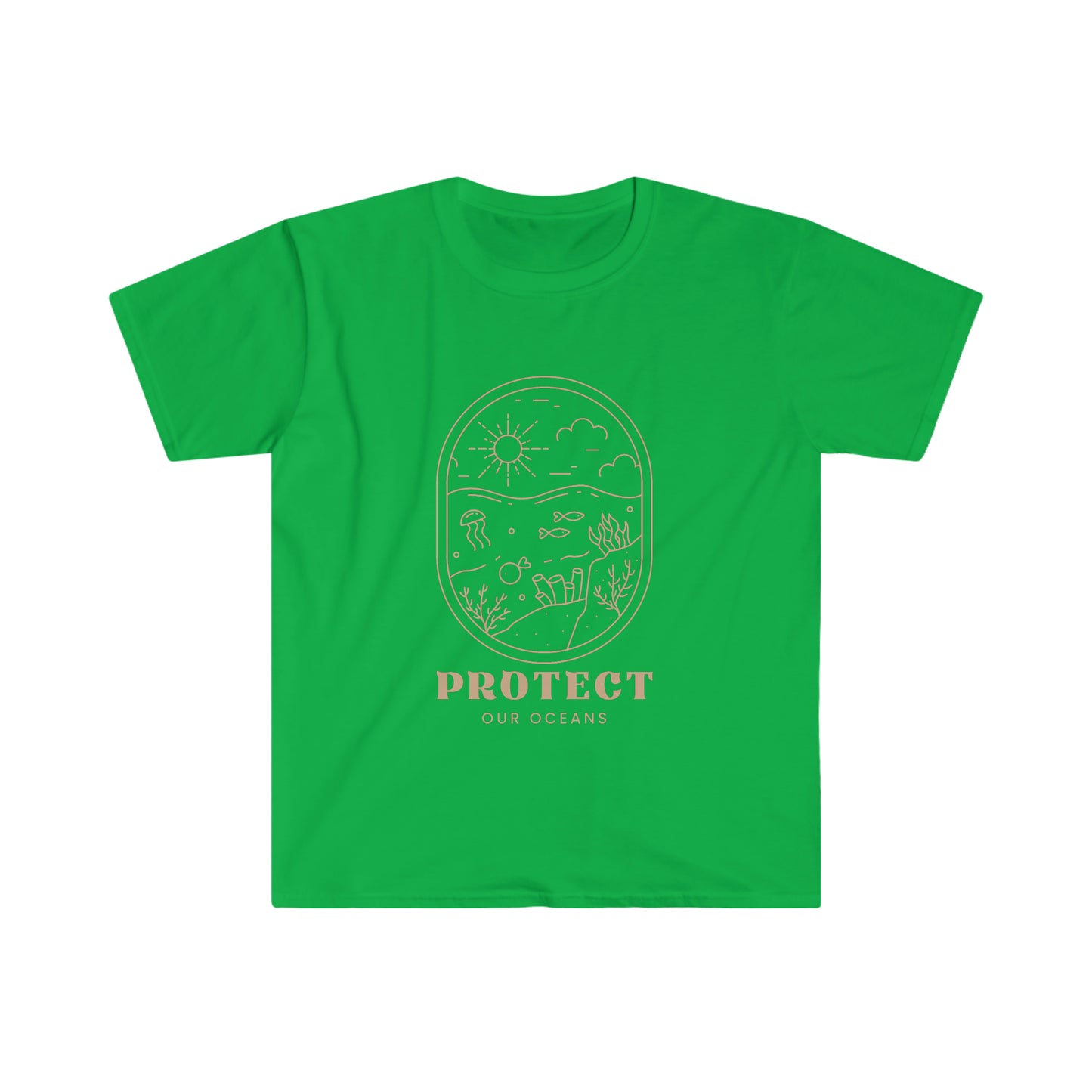 Protect Our Oceans Unisex Softstyle T-Shirt