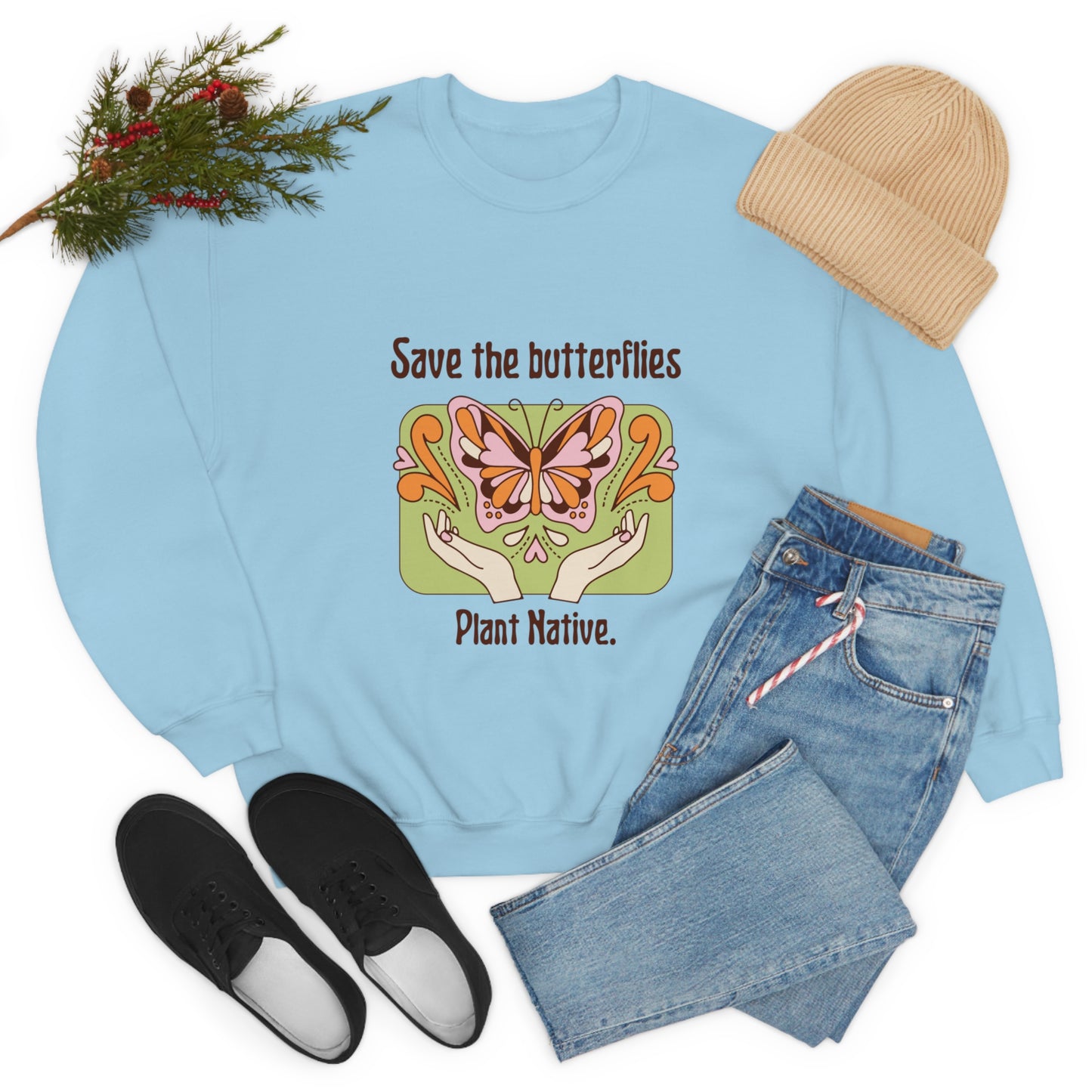 Plant Native Unisex Crewneck
