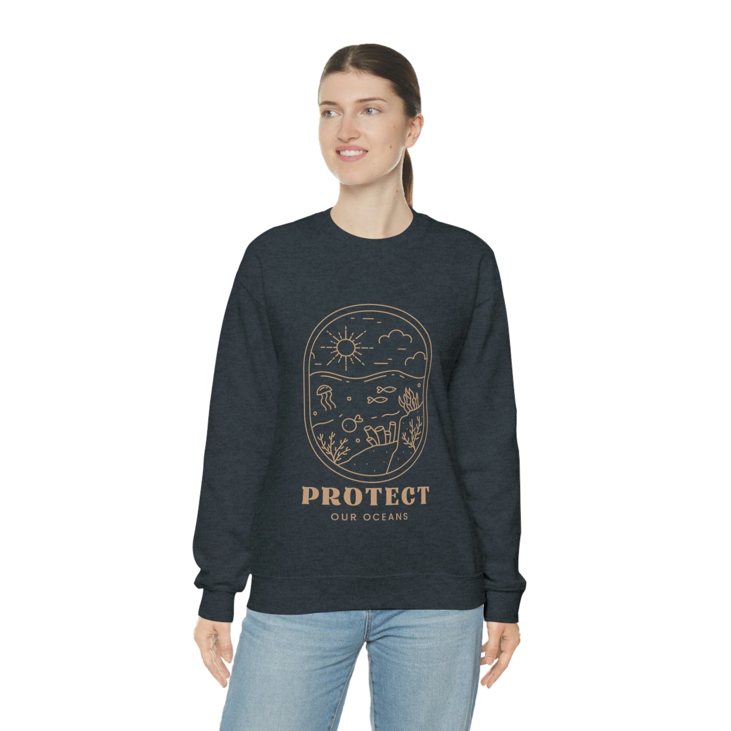 Protect Our Oceans Unisex Crewneck