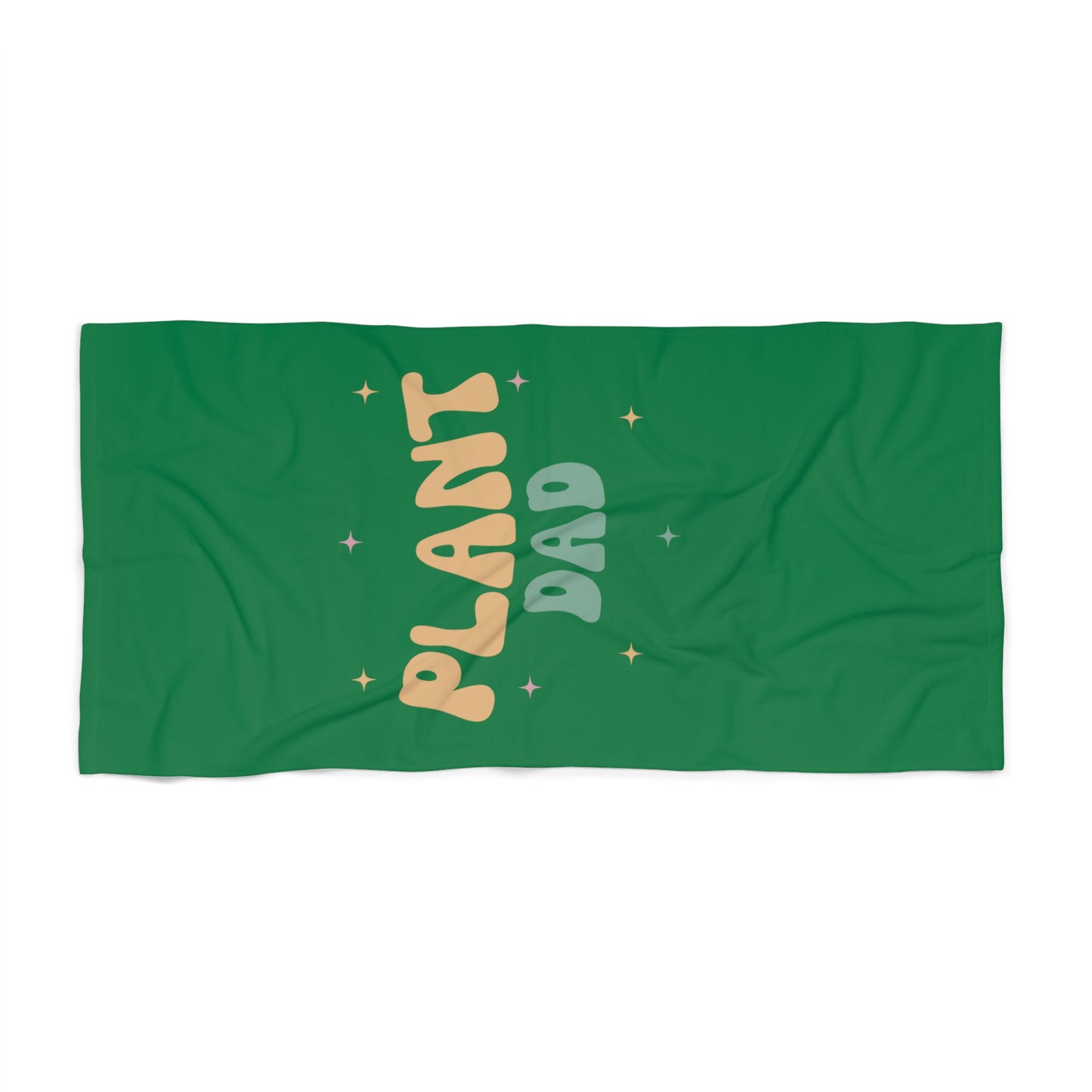 Plant Dad Beach Towel