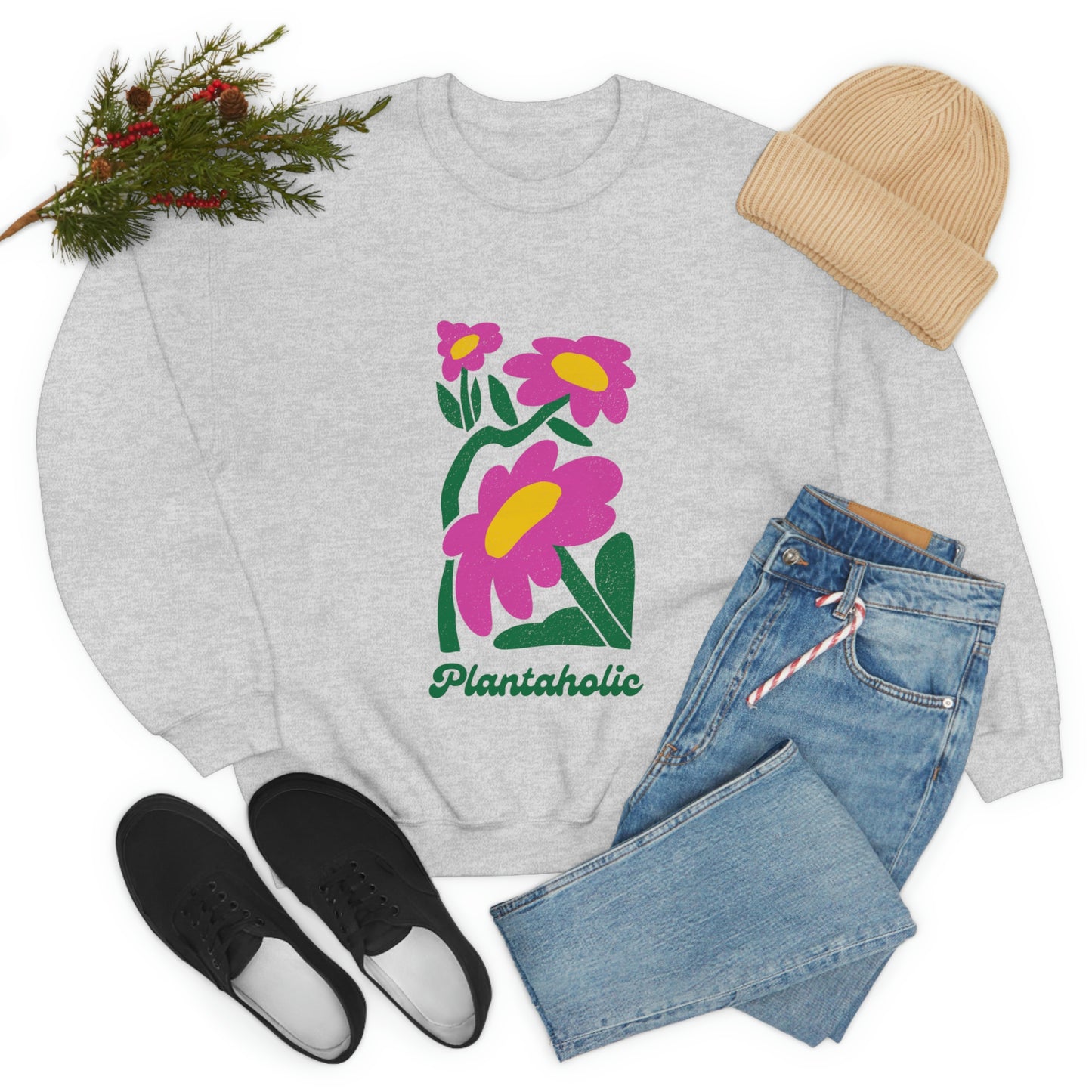 Plantaholic Unisex Crewneck
