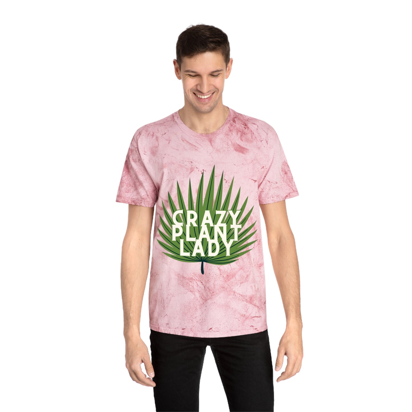 Crazy Plant Lady Color Blast T-Shirt