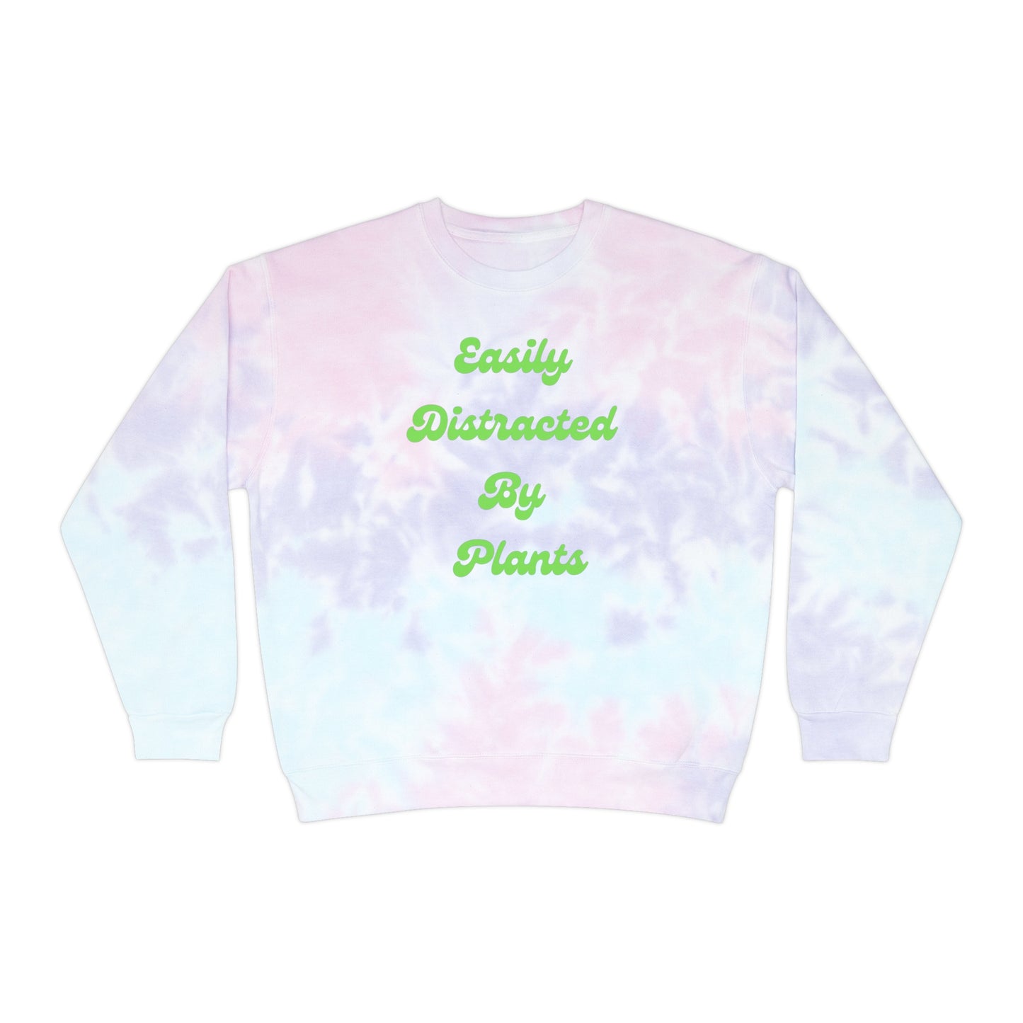 Distracted Unisex Tie-Dye Crewneck