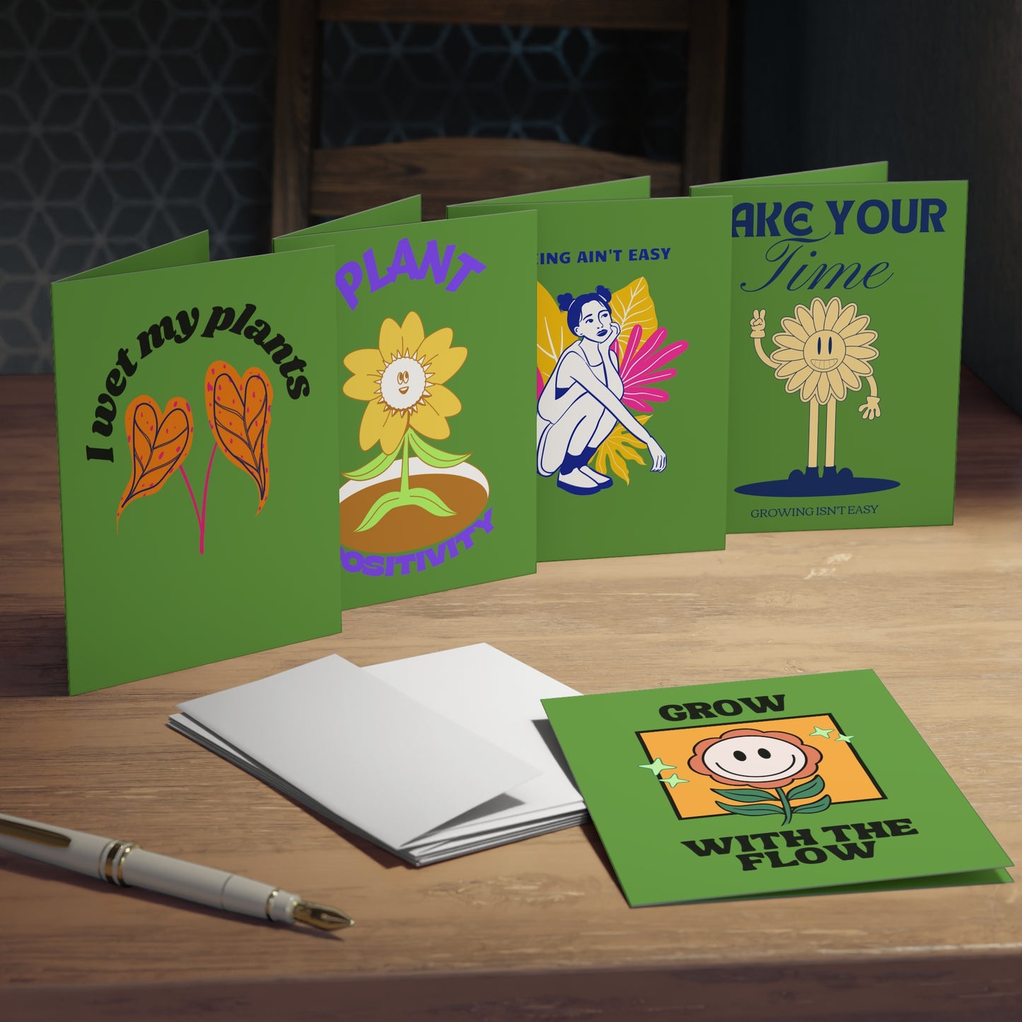 Plant Lover Greeting Cards (5-Pack)