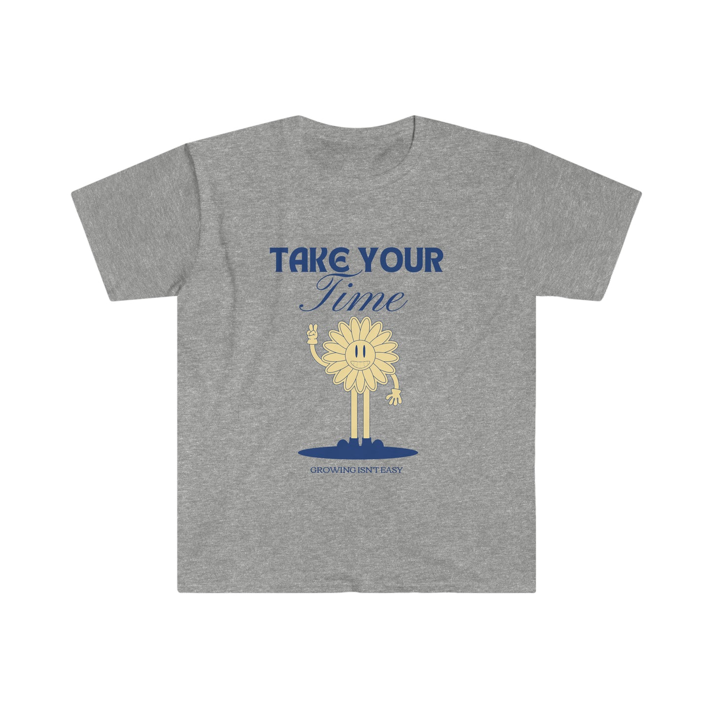 Growing Isn't Easy Unisex Softstyle T-Shirt
