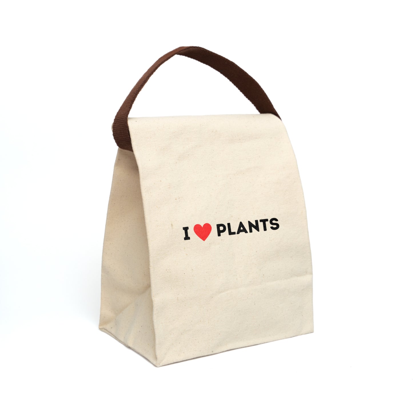 Love Plants Canvas Lunch Bag