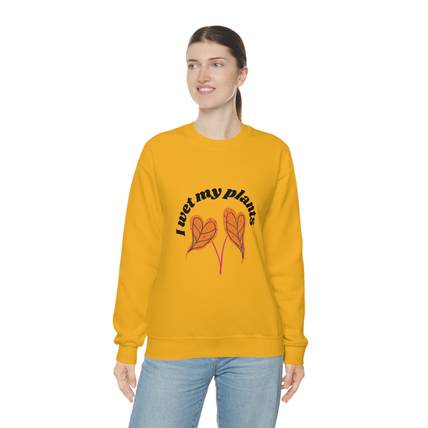 I Wet My Plants Unisex Crewneck