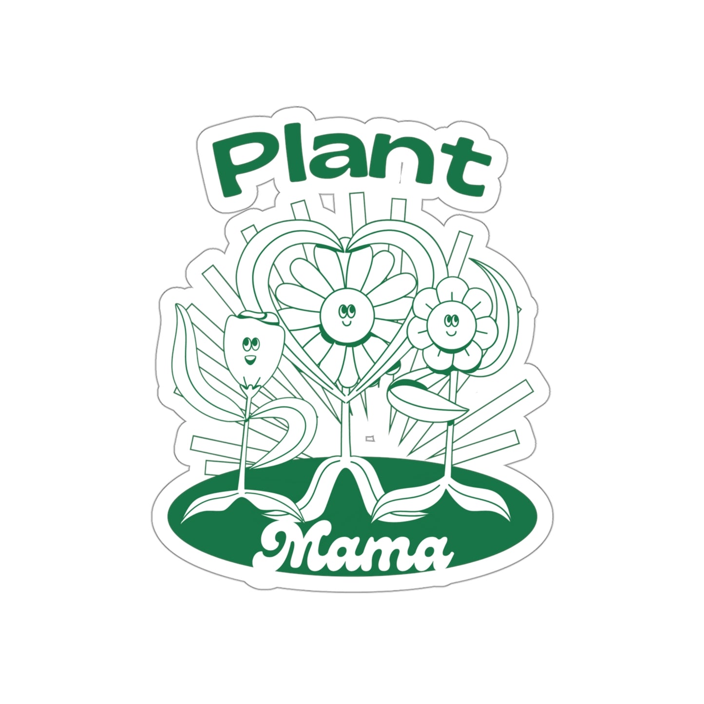 Plant Mama Stickers