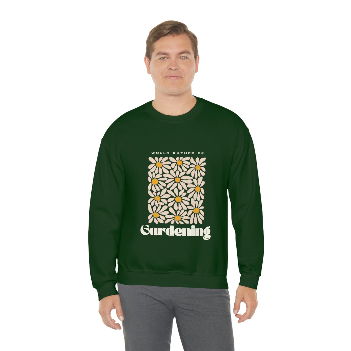 Would Rather Be Gardening Unisex Crewneck