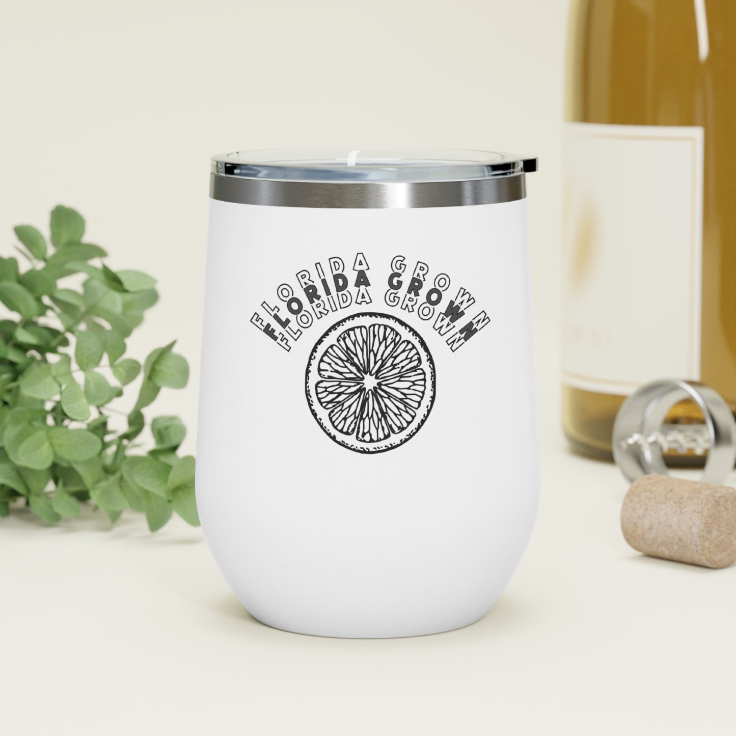 Florida Grown Wine Tumbler