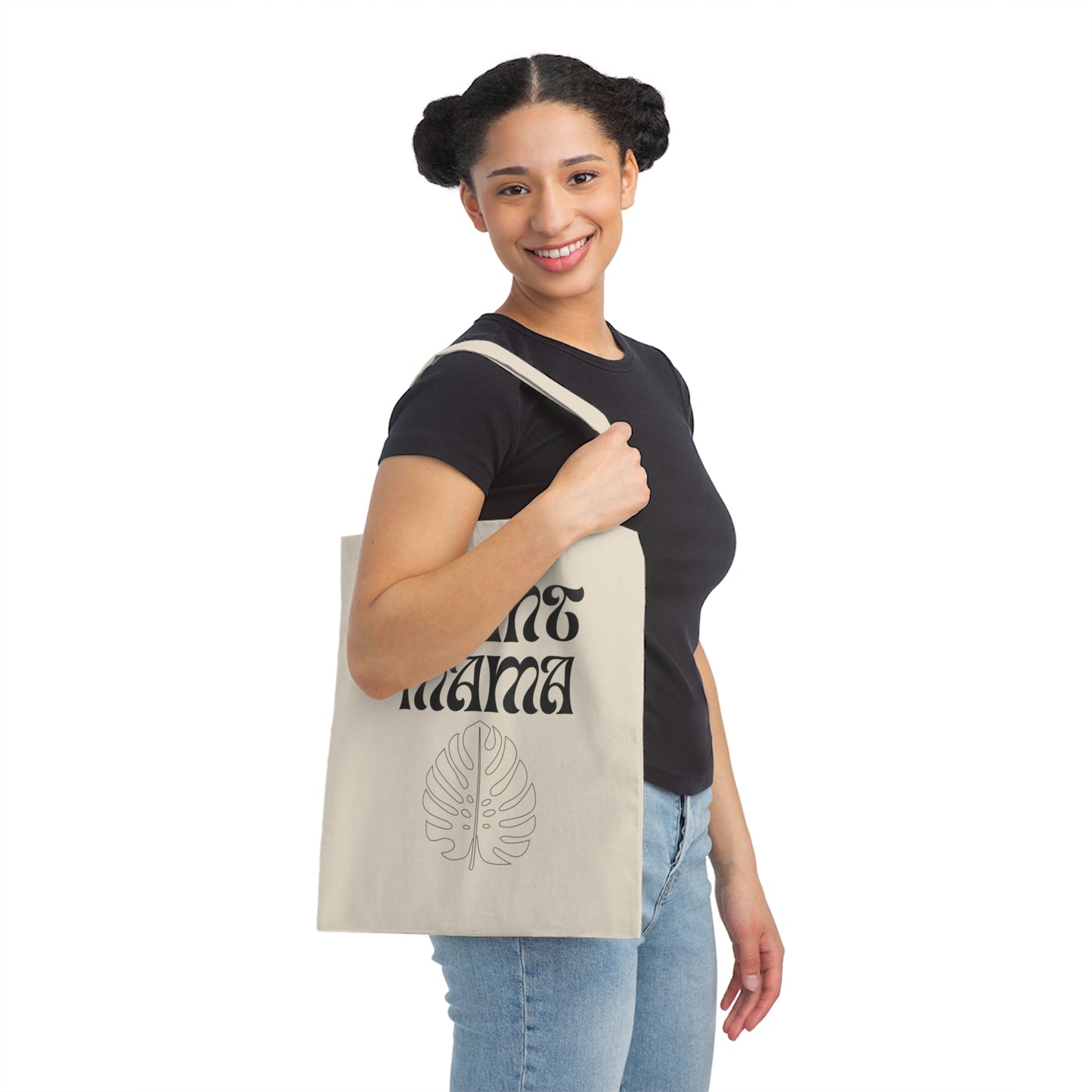 Plant Mama Canvas Tote Bag