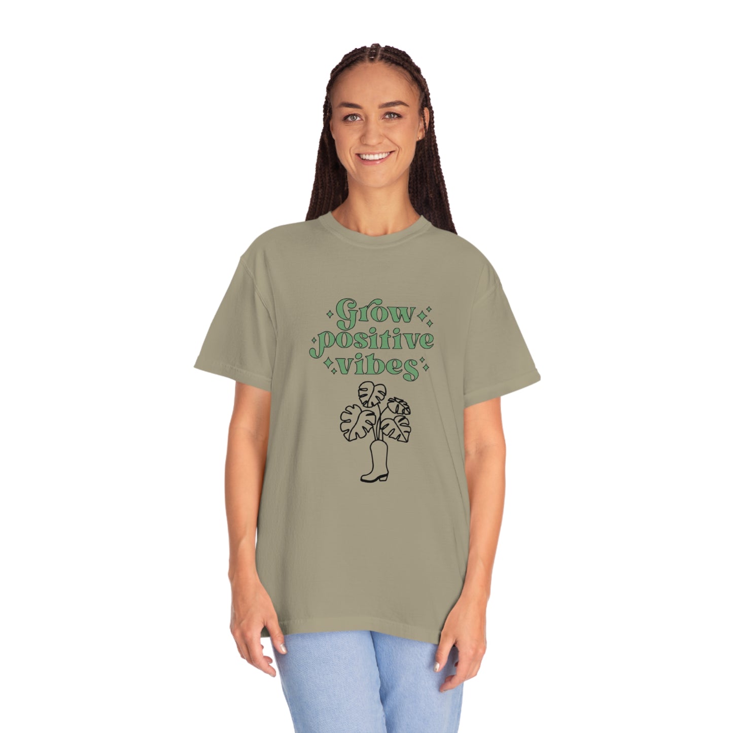 Grow Positive Garment-Dyed T-shirt