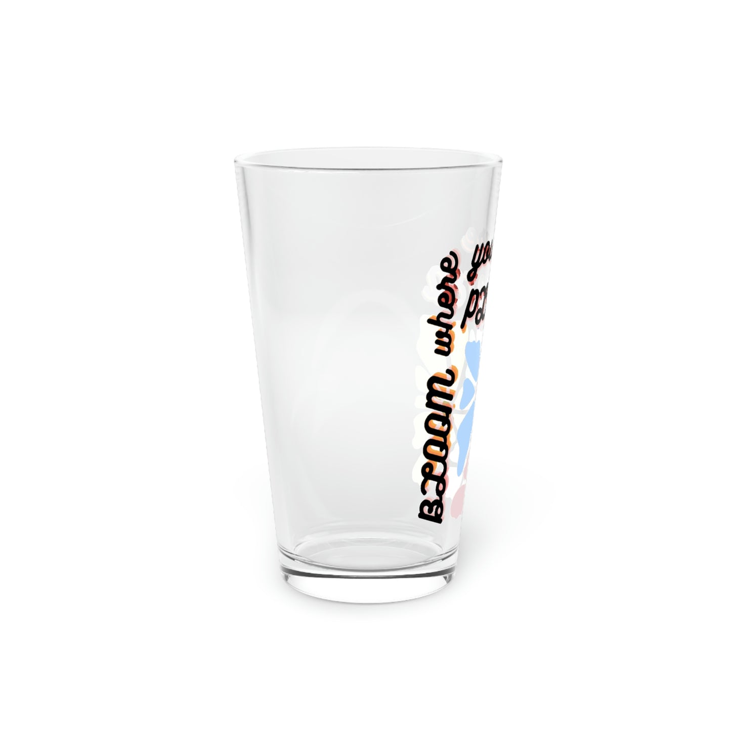 Bloom Pint Glass
