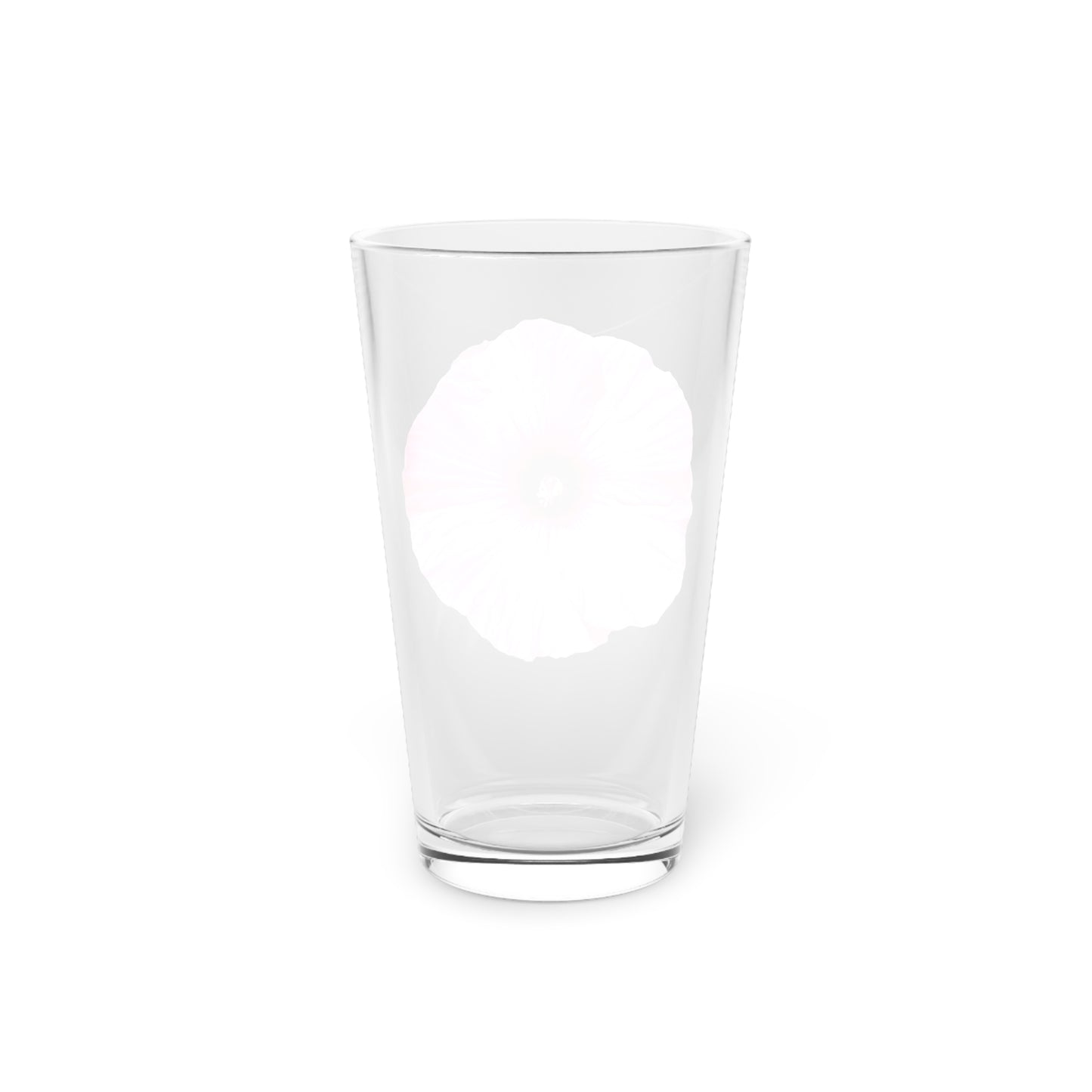 Hibiscus Pint Glass
