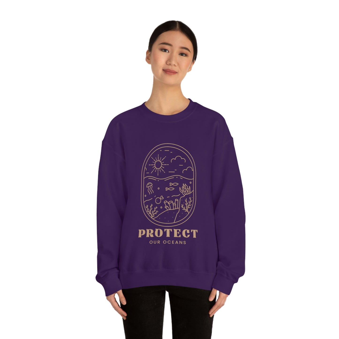 Protect Our Oceans Unisex Crewneck