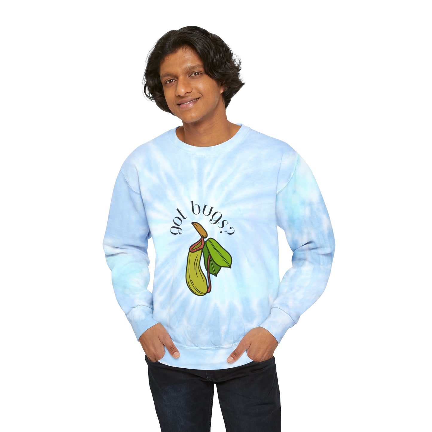 Got Bugs? Tie-Dye Crewneck
