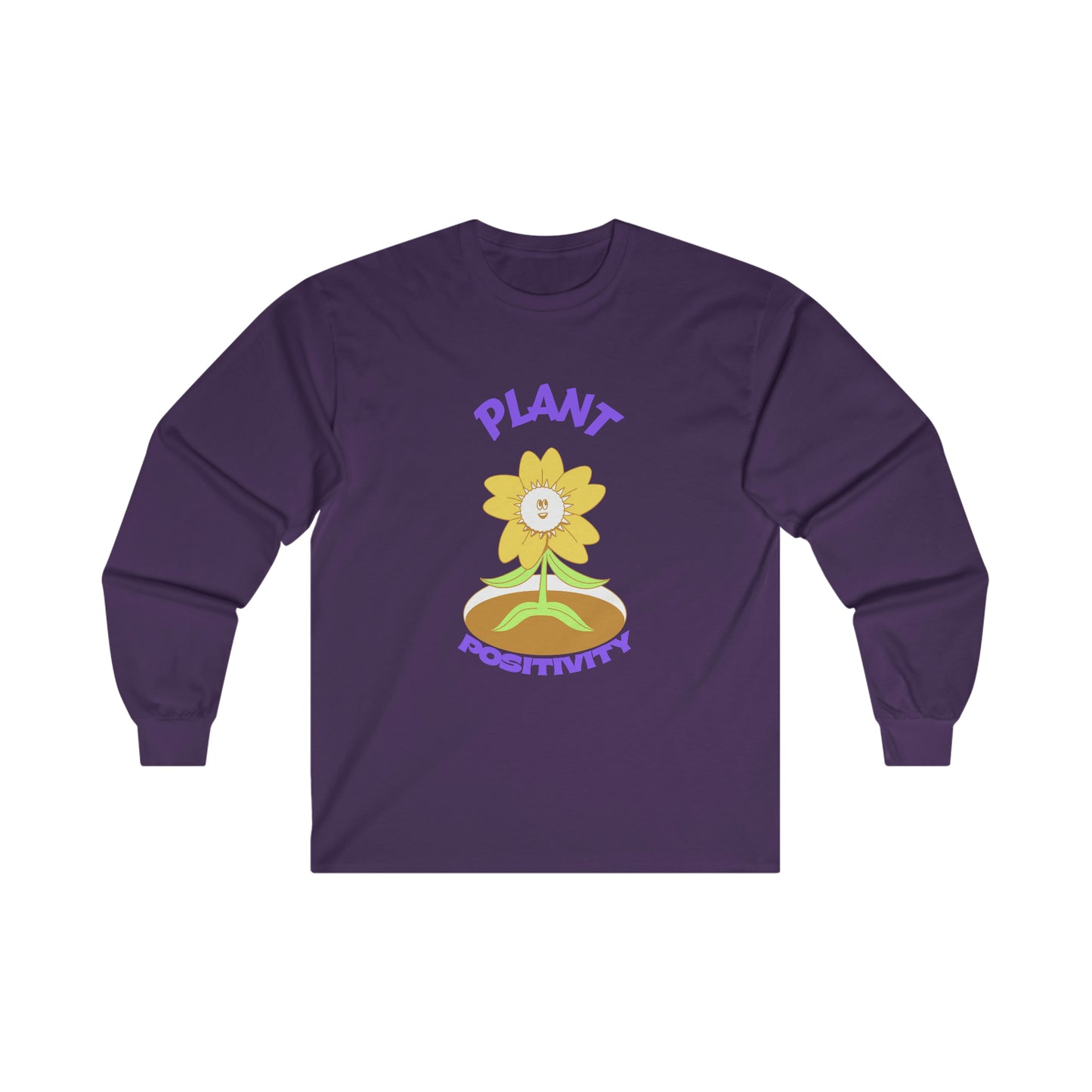 Plant Positivity Cotton Long Sleeve