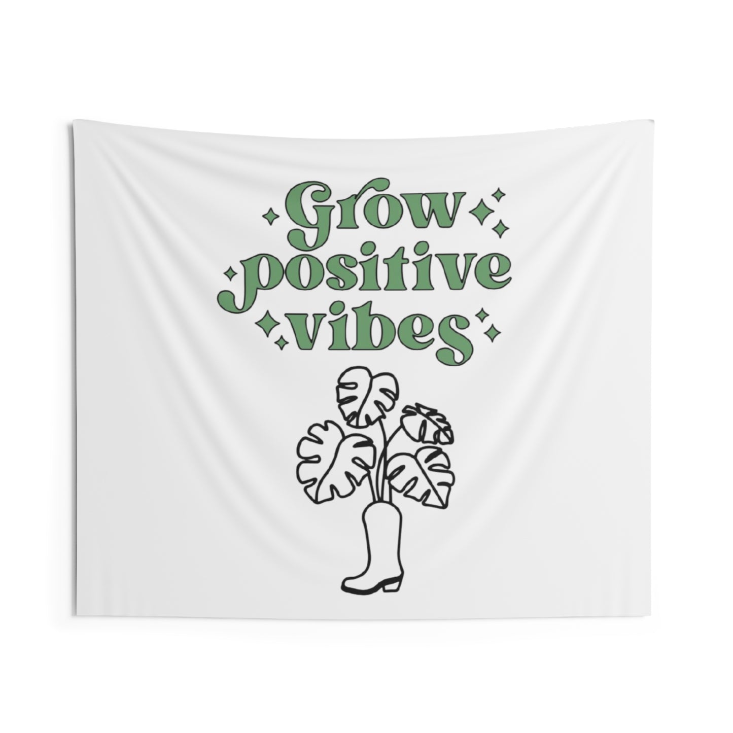 Grow Positive Indoor Wall Tapestries
