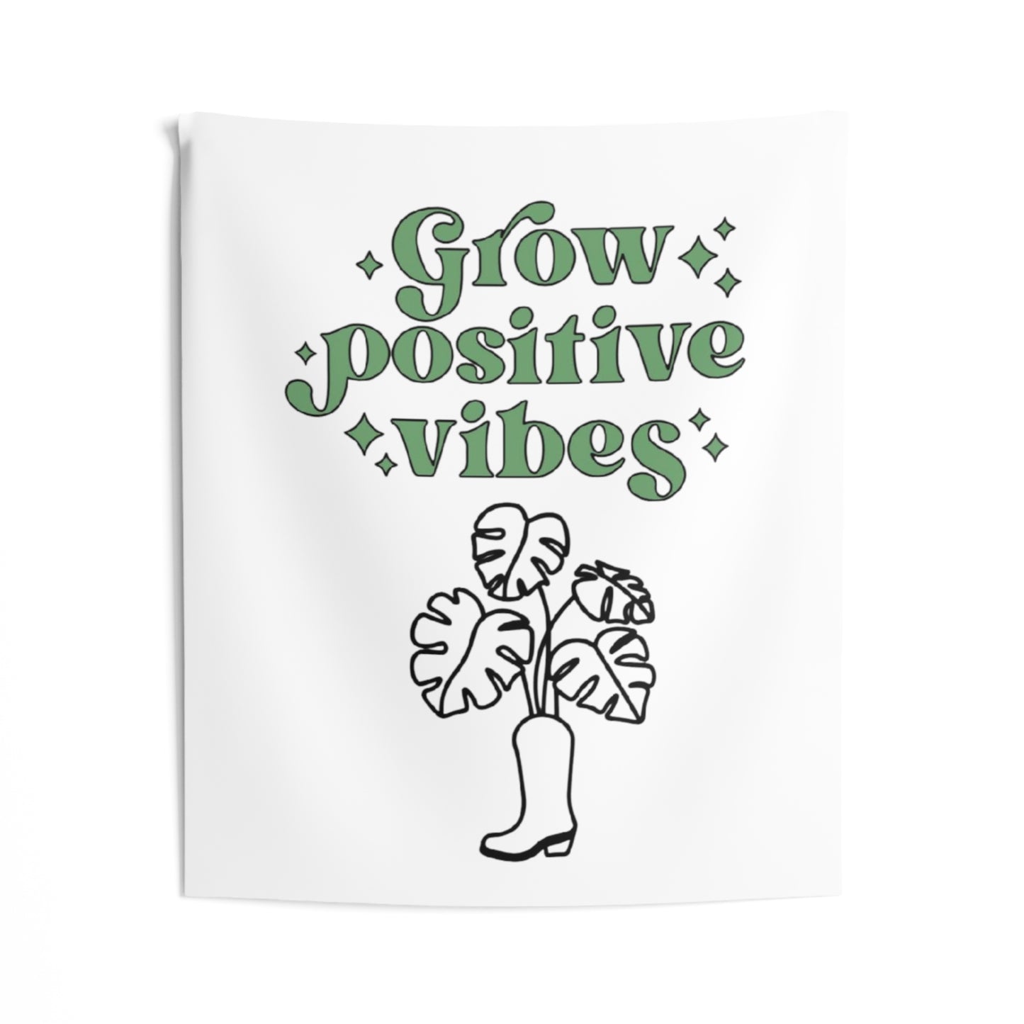 Grow Positive Indoor Wall Tapestries