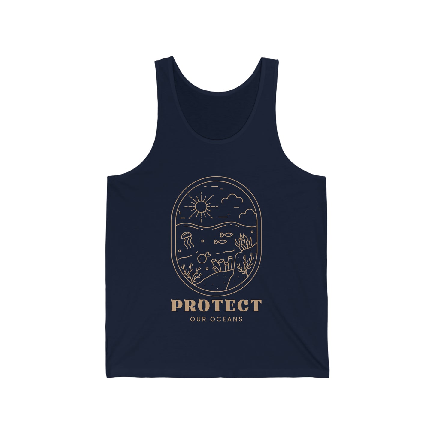 Protect Our Oceans Unisex Tank