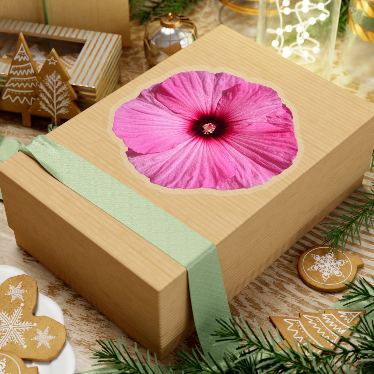 Hibiscus Stickers