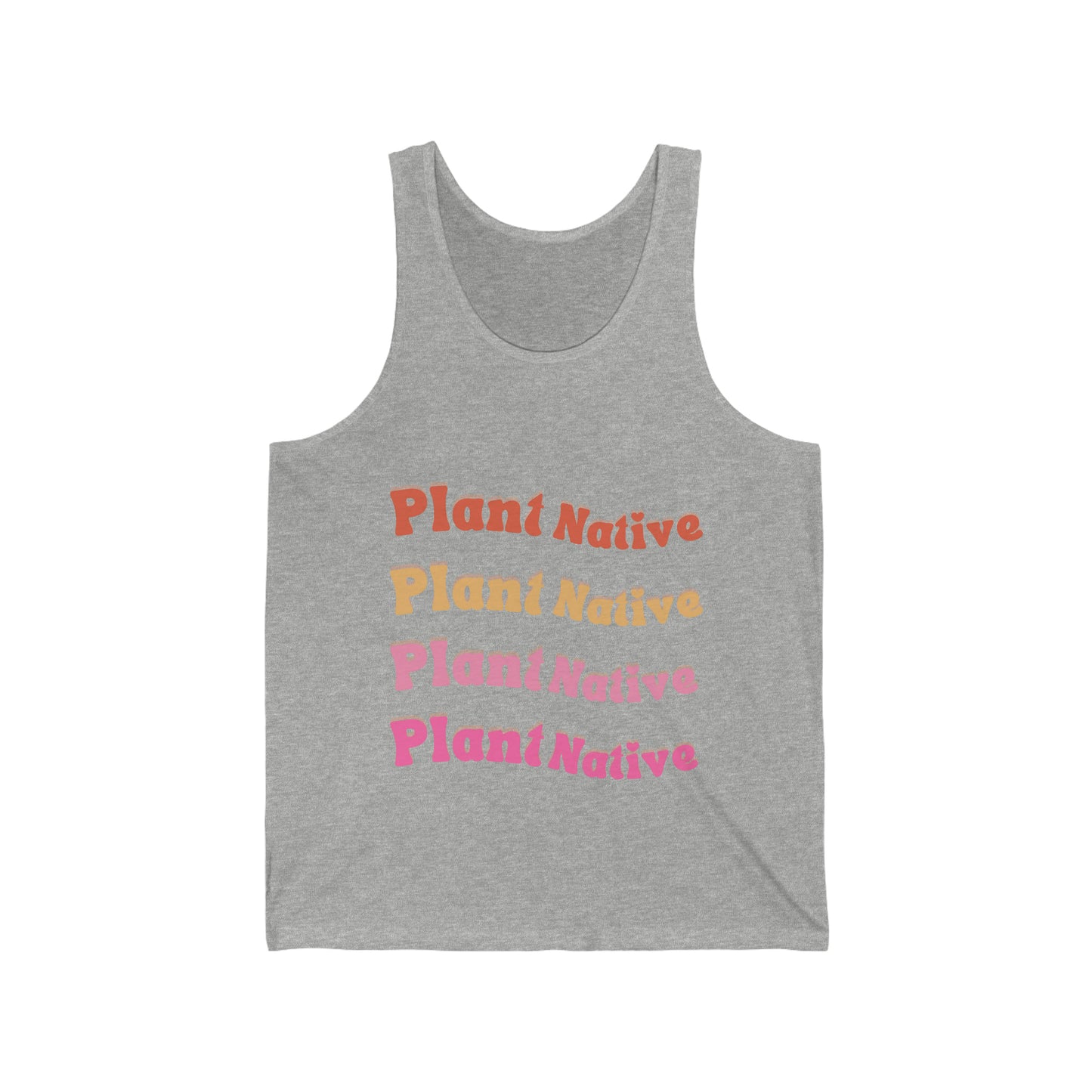 Plant Native Unisex Jersey Tank