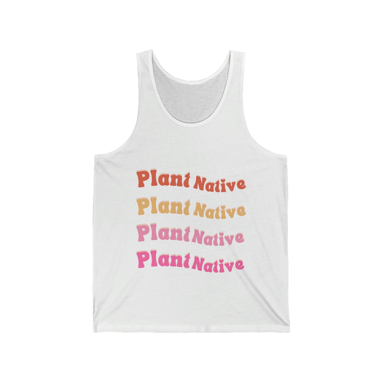 Plant Native Unisex Jersey Tank