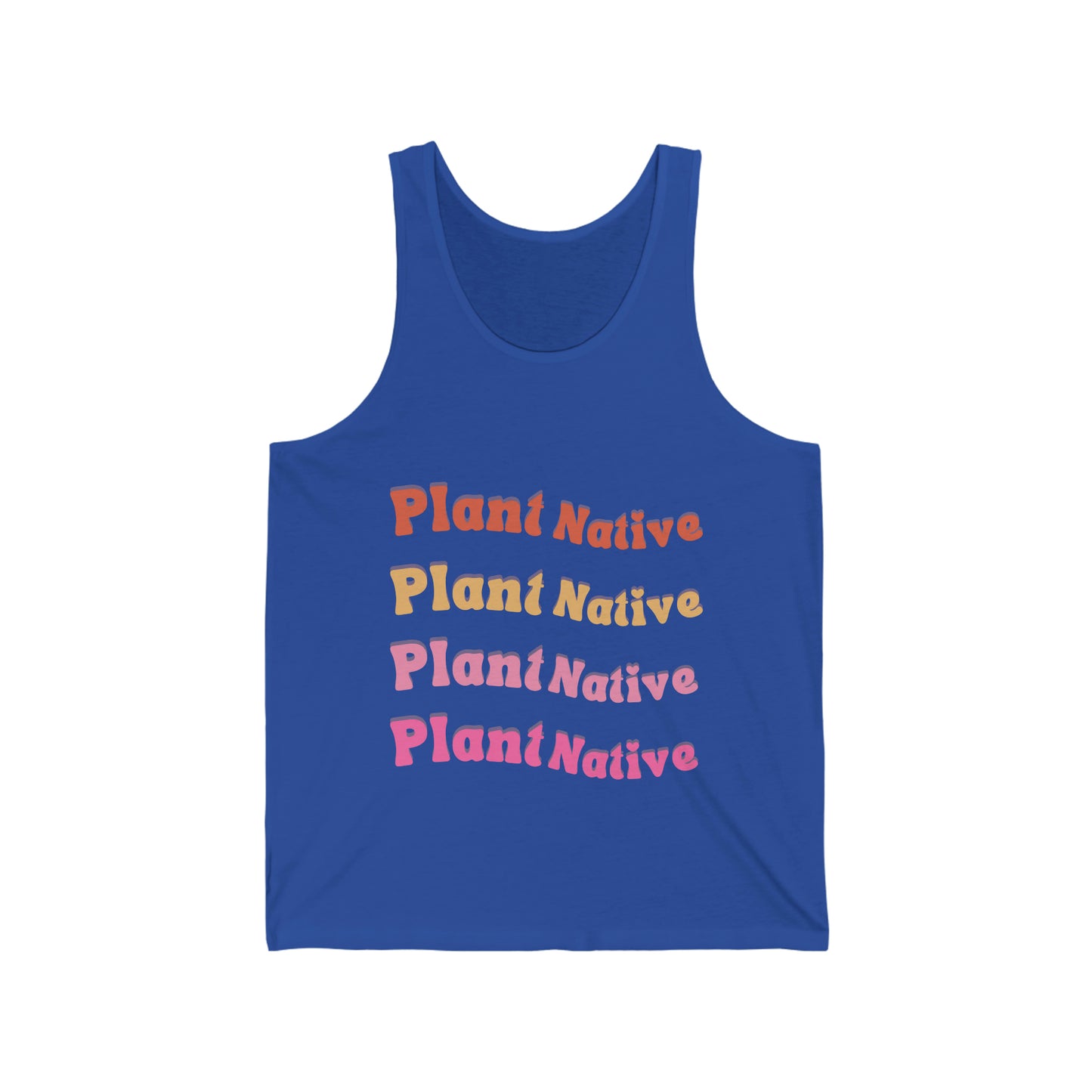 Plant Native Unisex Jersey Tank
