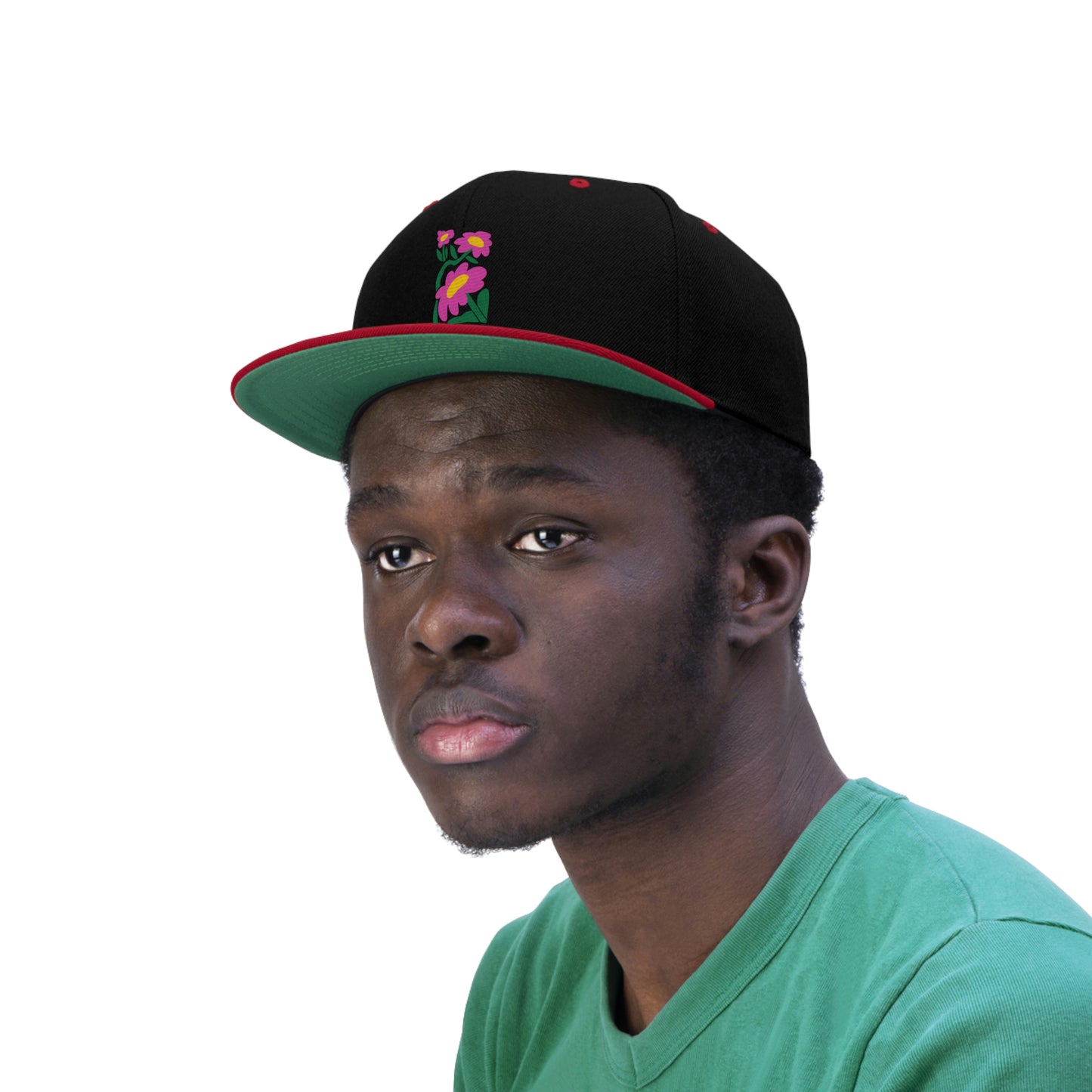 Plantaholic Unisex Flat Bill Hat