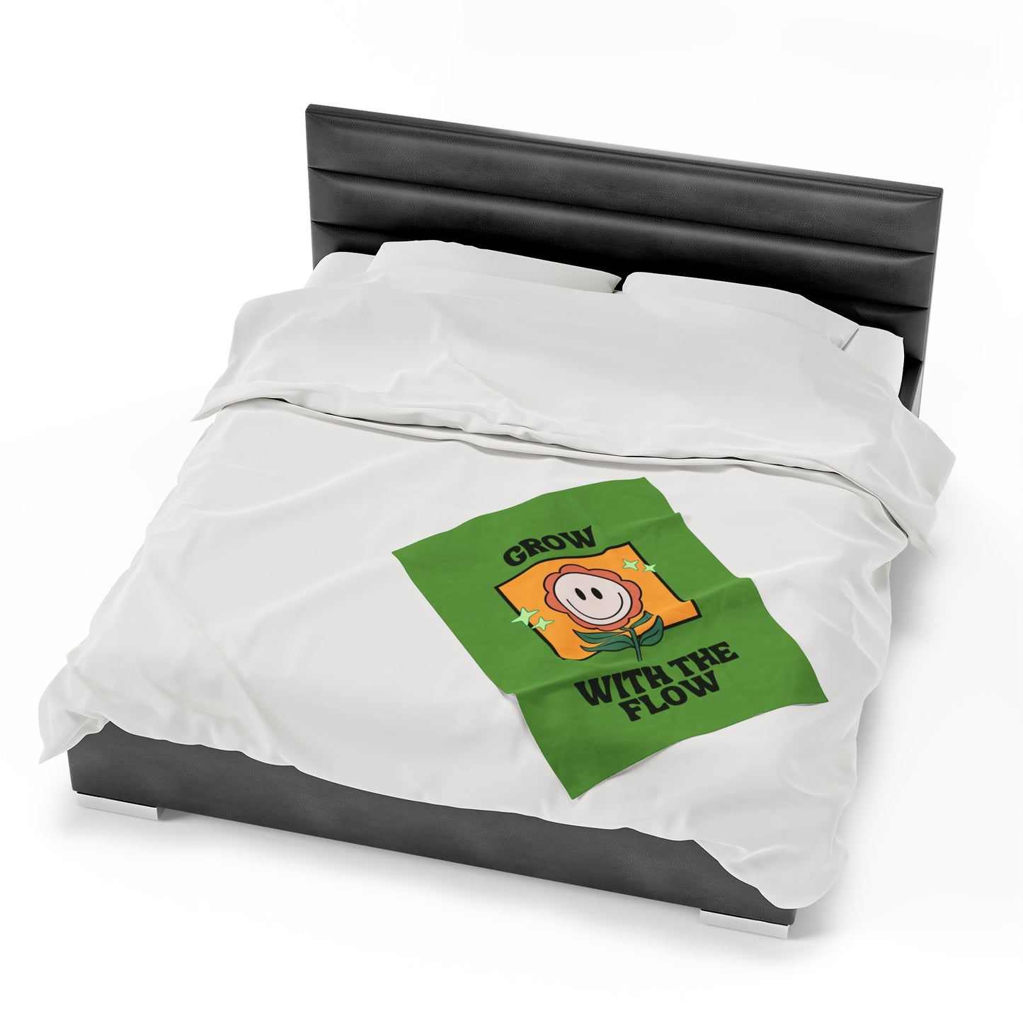 Flow Velveteen Plush Blanket