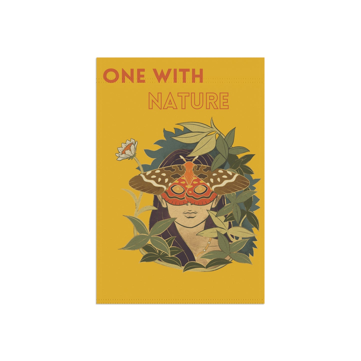 One With Nature Garden Banner