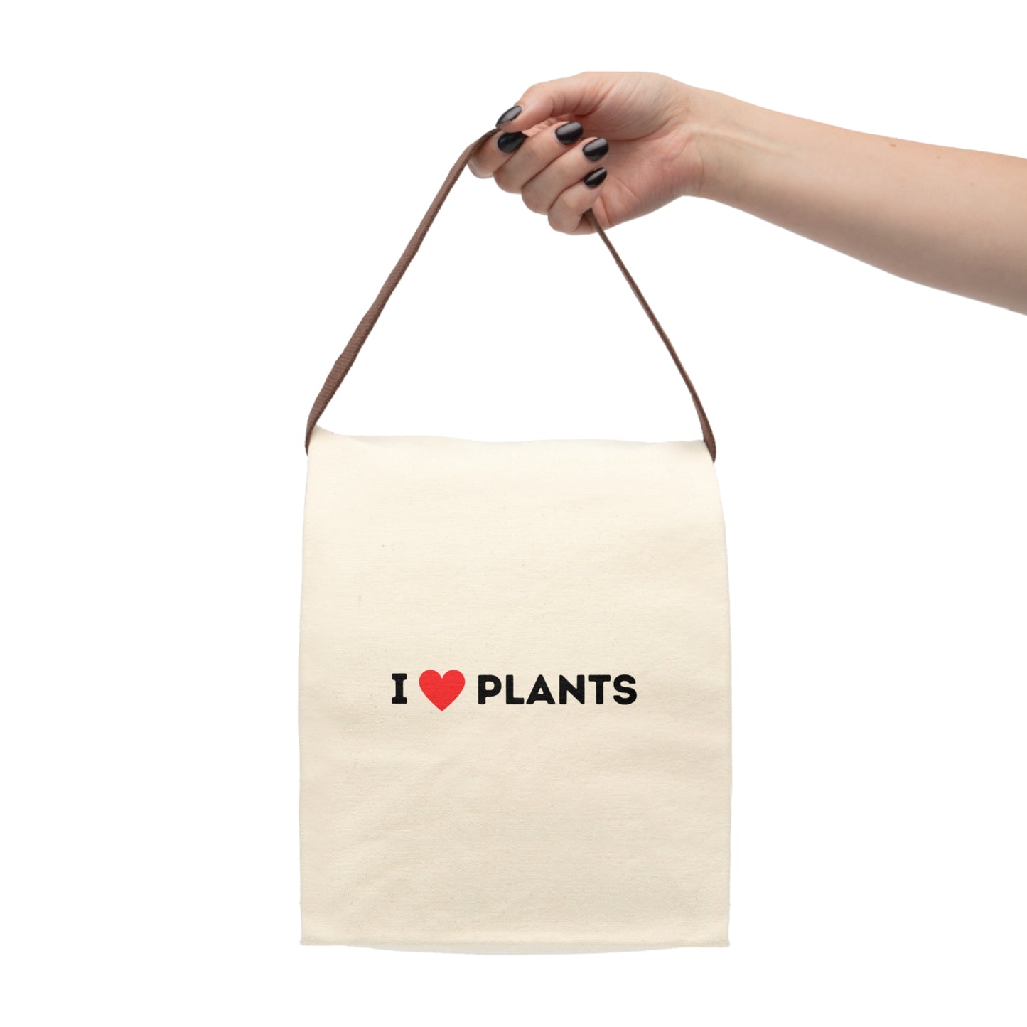 Love Plants Canvas Lunch Bag