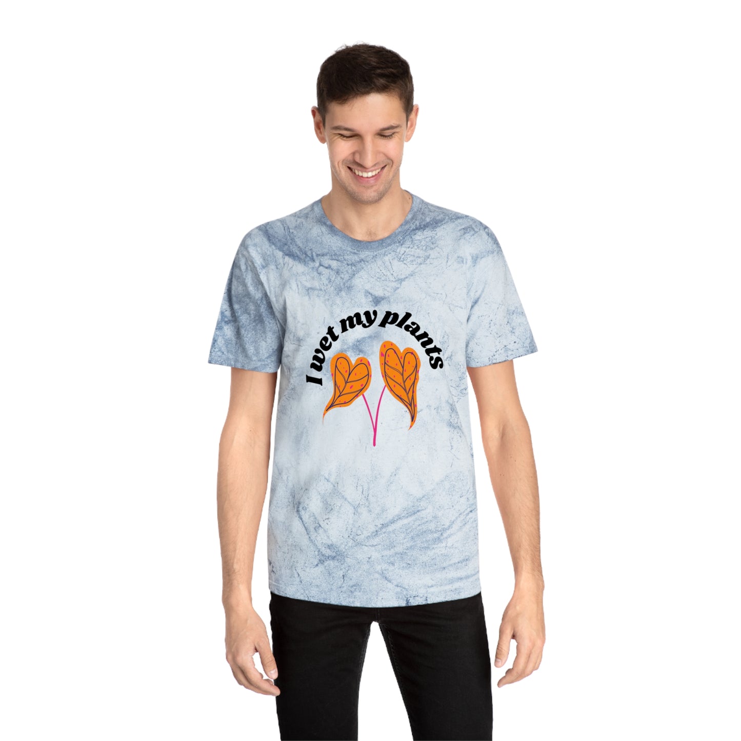 I Wet My Plants Color Blast T-Shirt