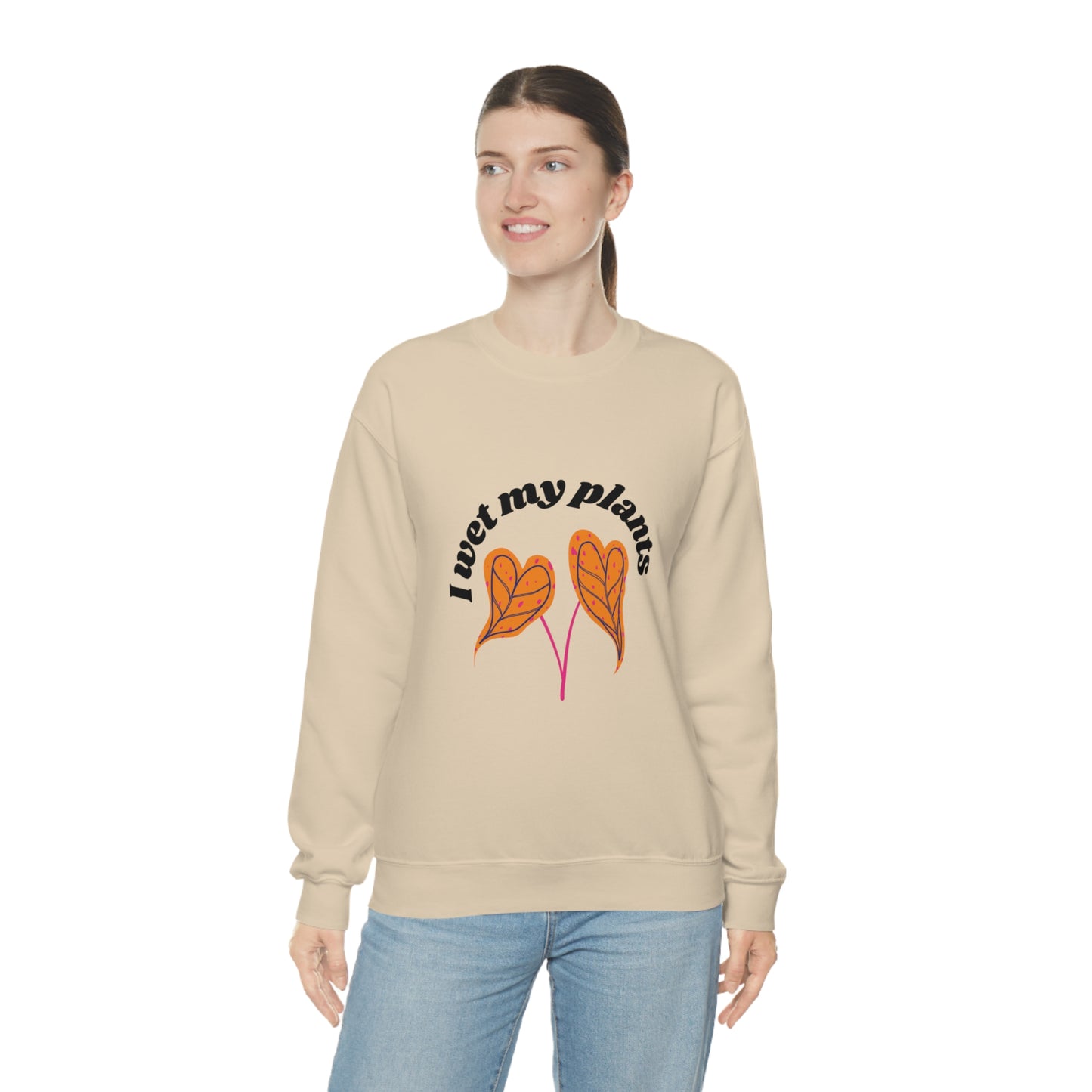 I Wet My Plants Unisex Crewneck