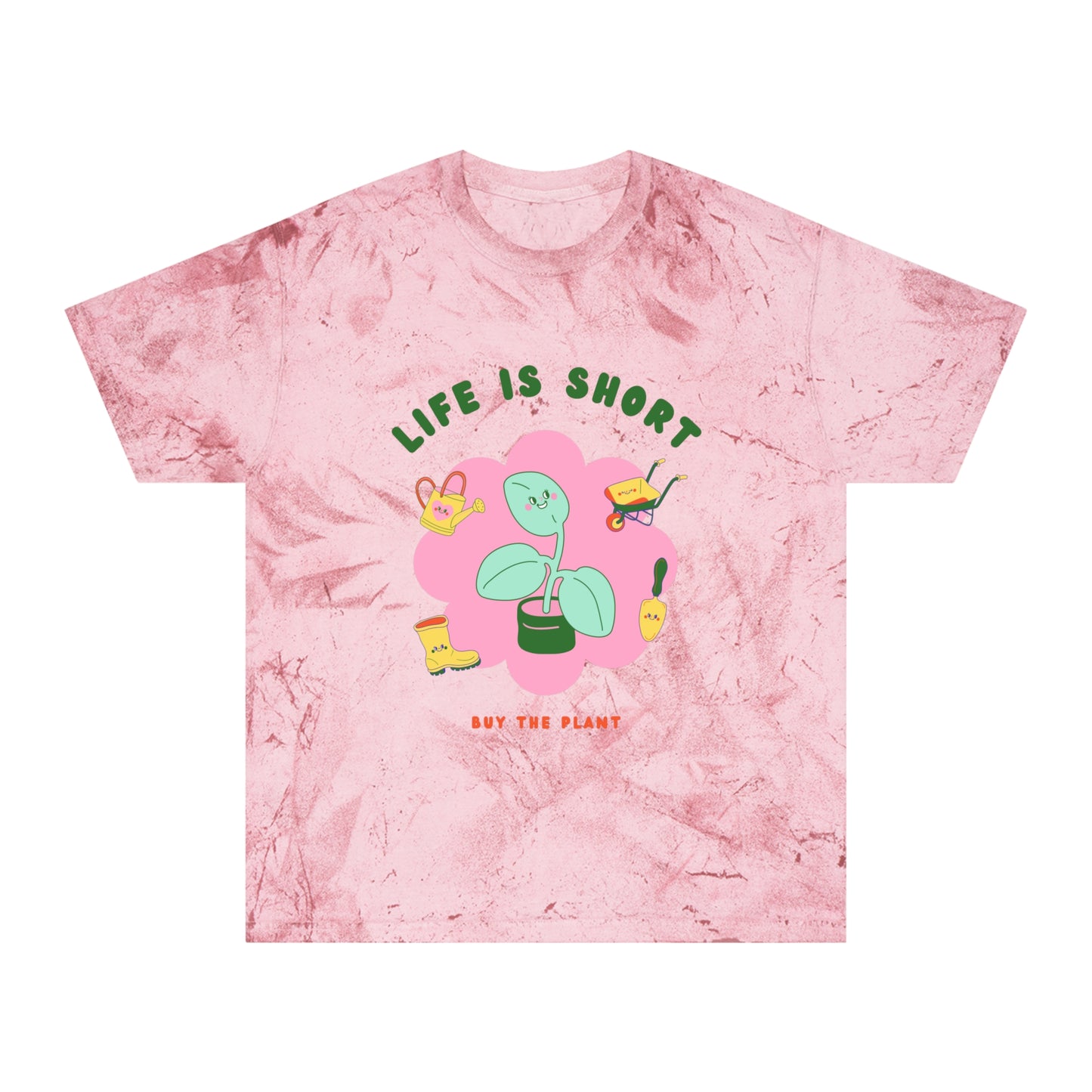 Life Is Short Color Blast T-Shirt