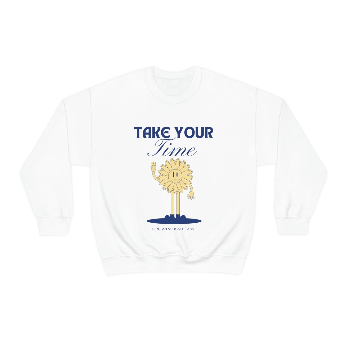 Growing Isn't Easy Unisex Crewneck