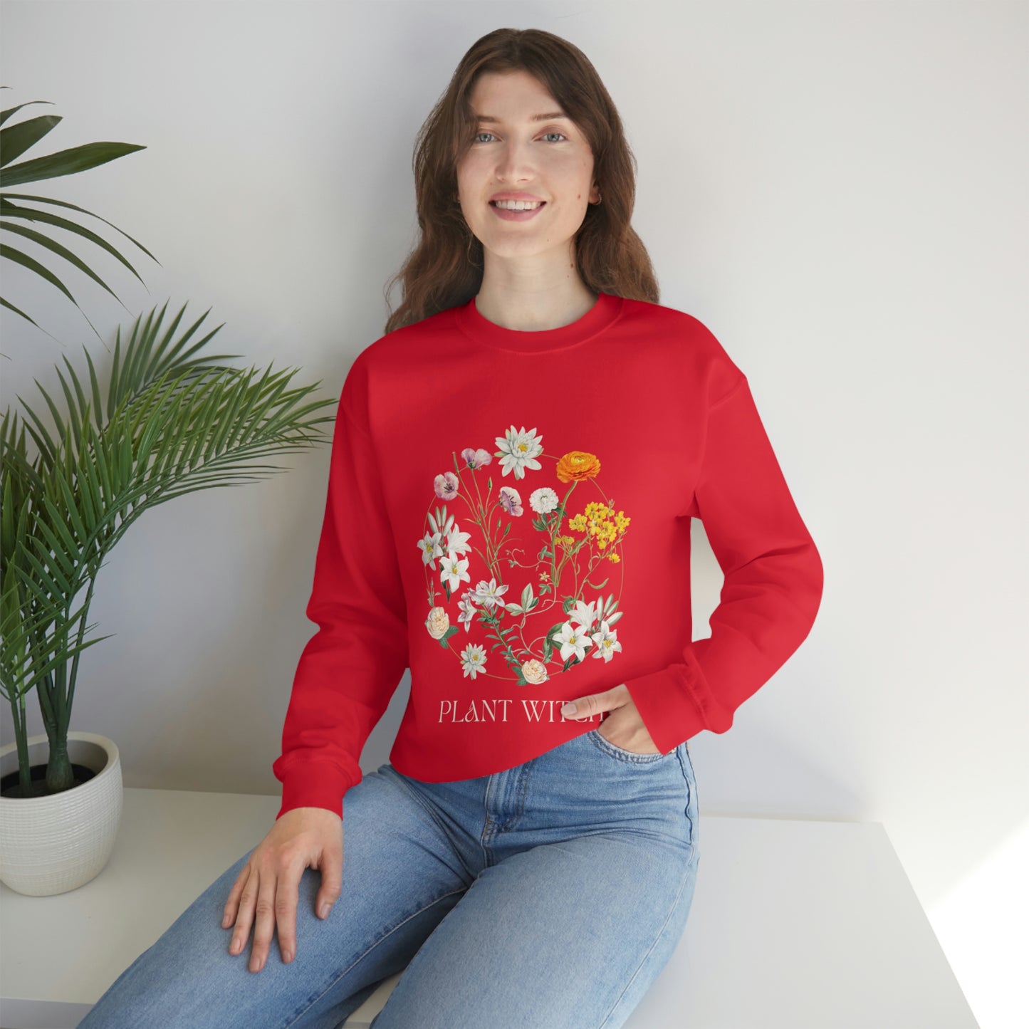 Plant Witch Unisex Crewneck