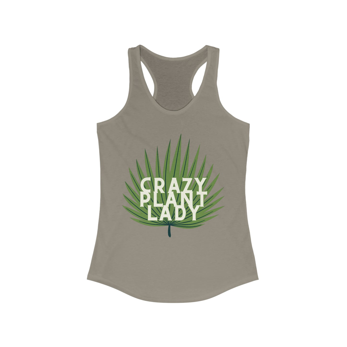 Crazy Plant Lady Women's Racerback Tank
