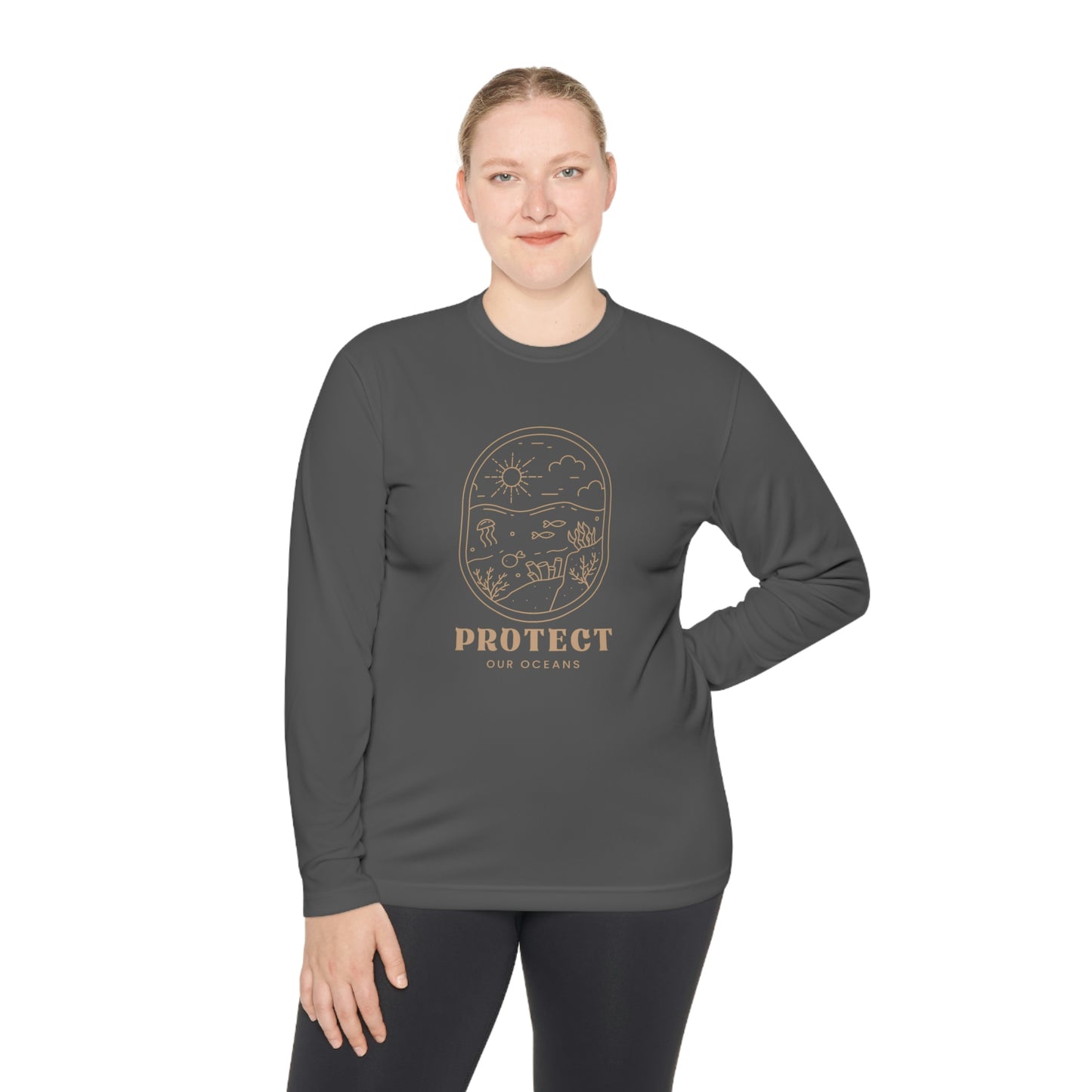 Protect Our Oceans Unisex Lightweight Long Sleeve