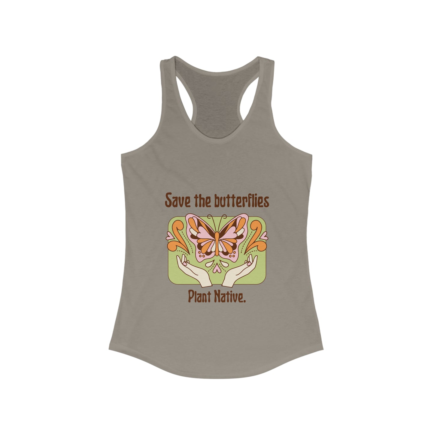 Plant Native Women's Racerback Tank