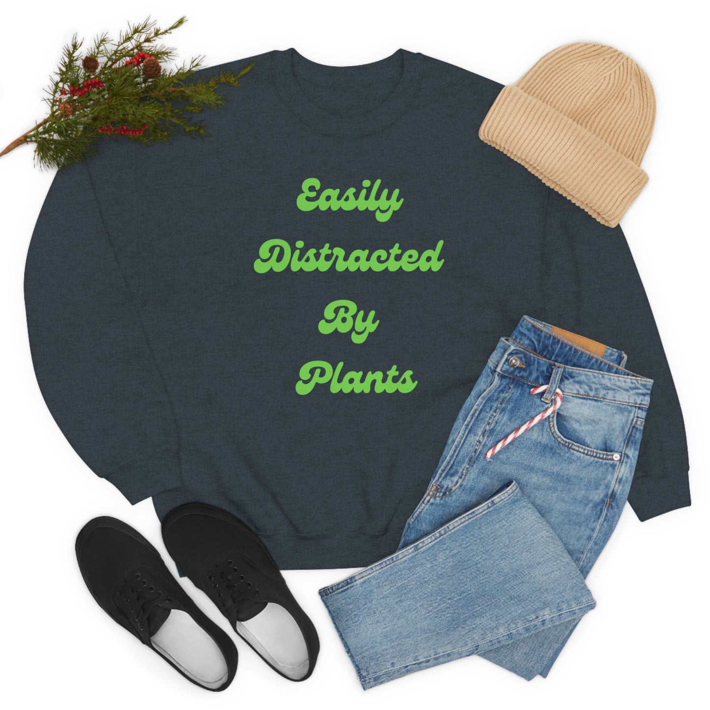 Distracted Unisex Crewneck