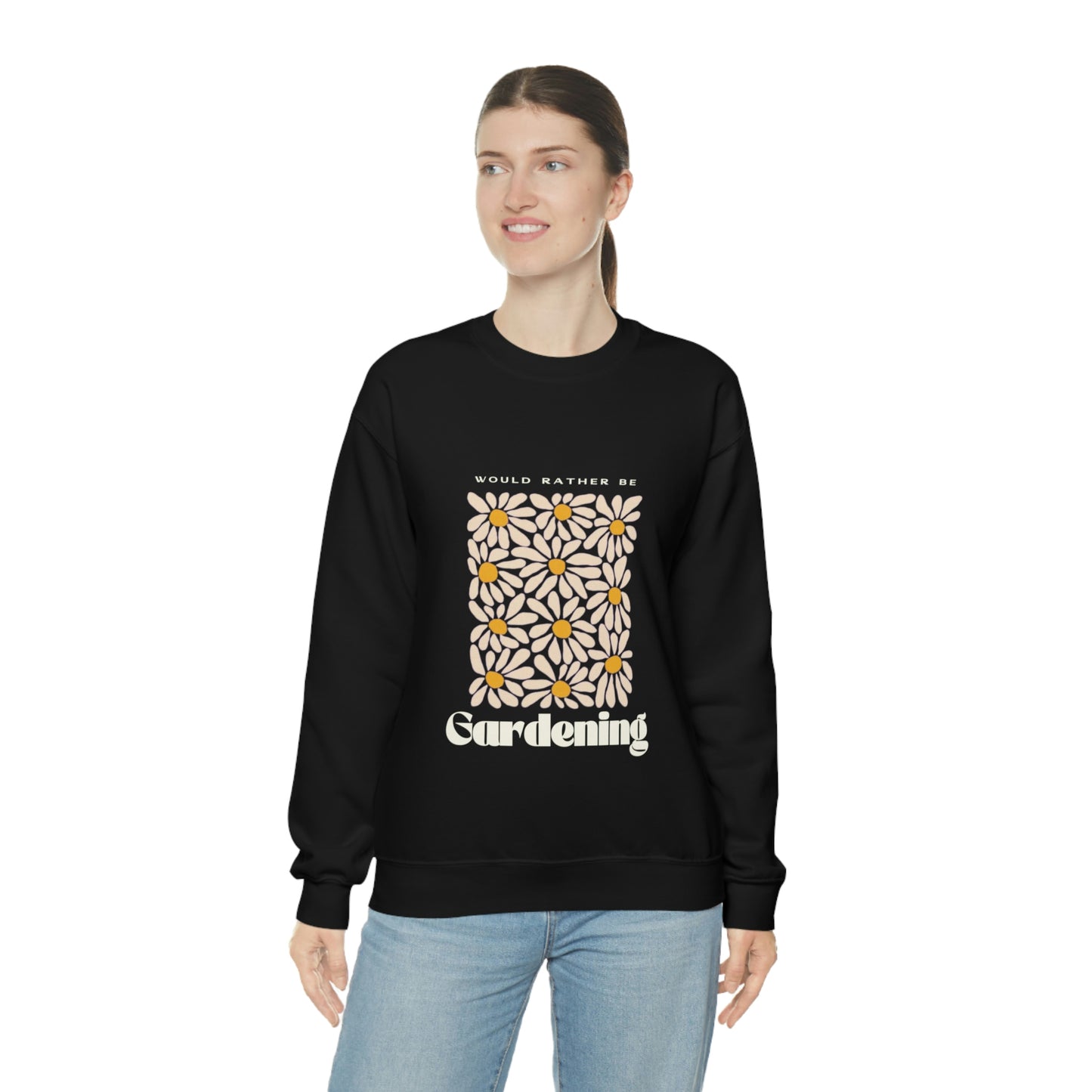 Would Rather Be Gardening Unisex Crewneck
