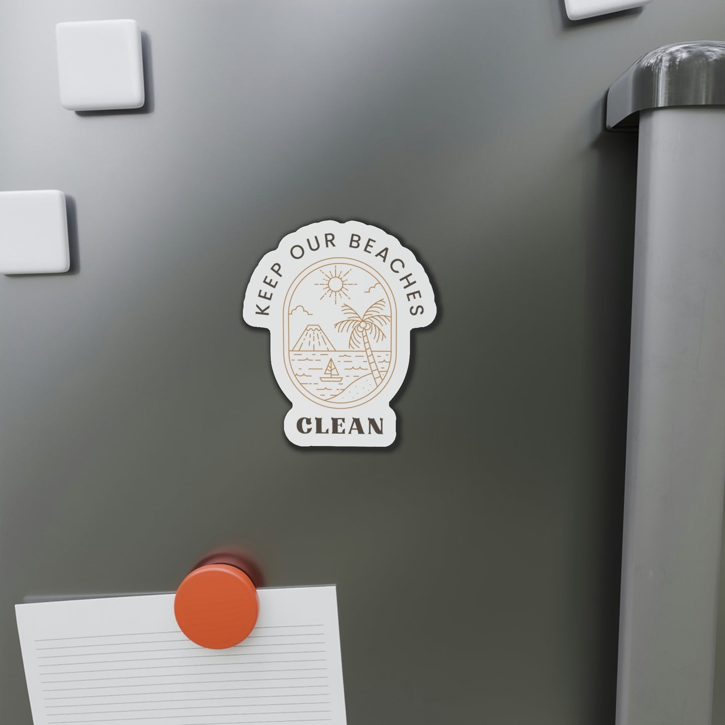 Clean Beaches Magnets
