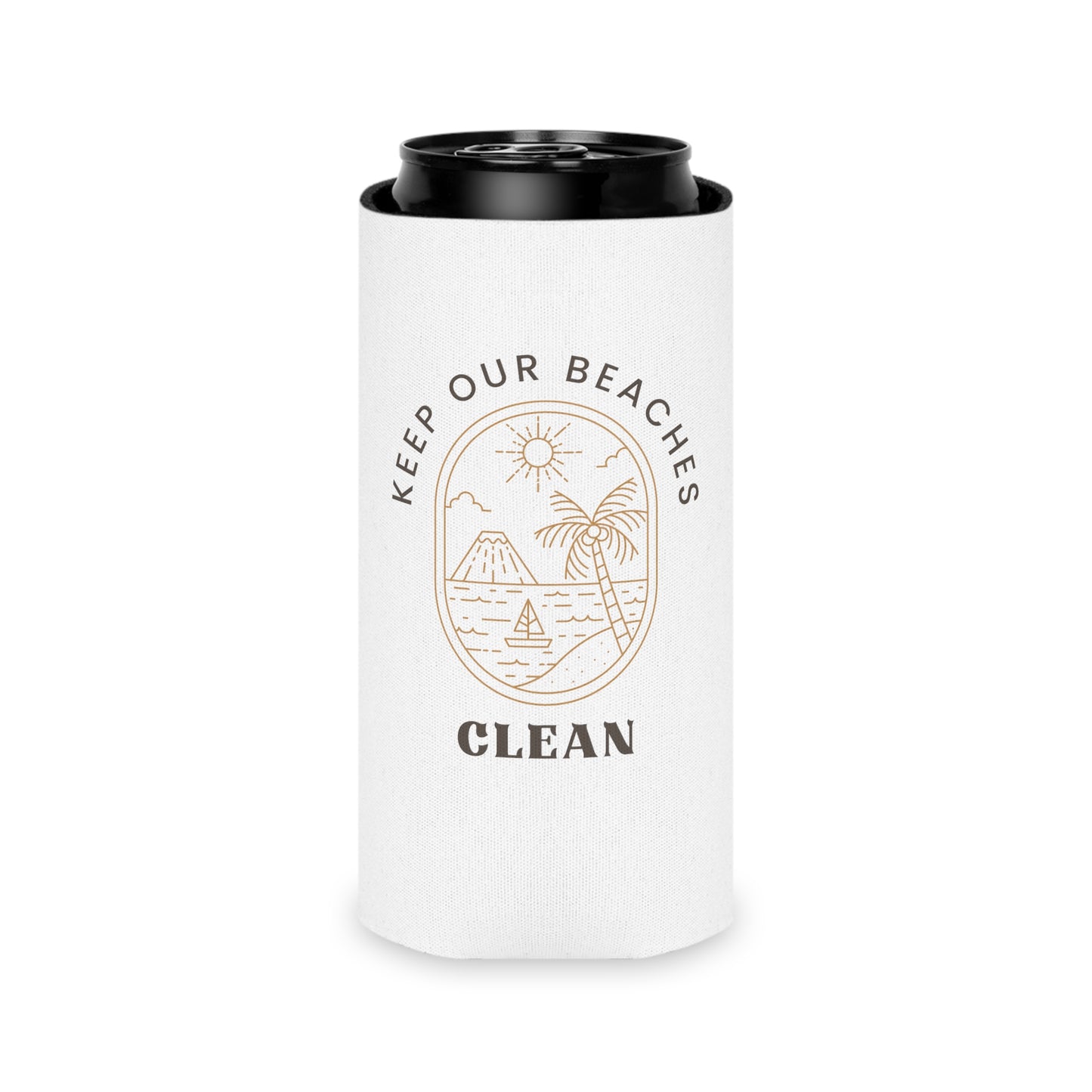 Clean Beaches Can Cooler