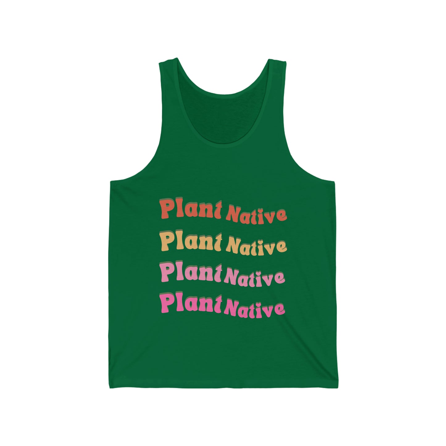 Plant Native Unisex Jersey Tank