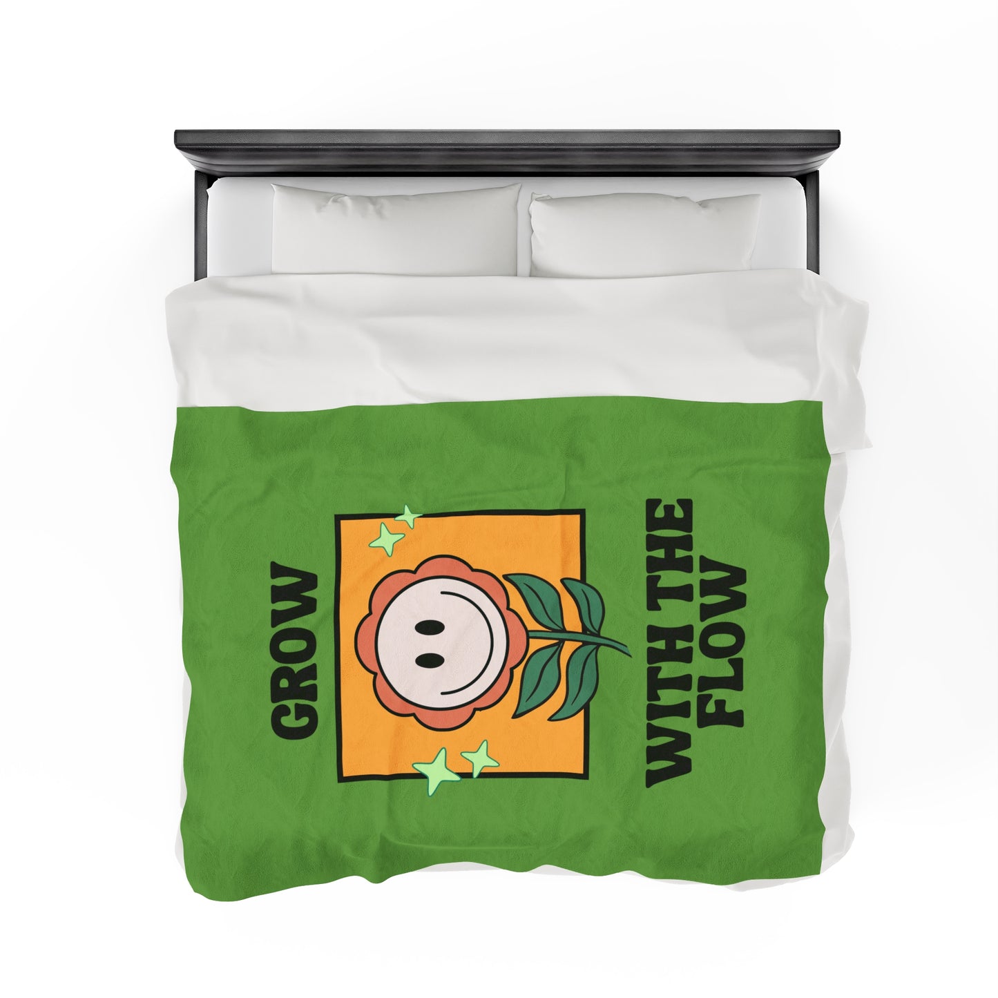 Flow Velveteen Plush Blanket