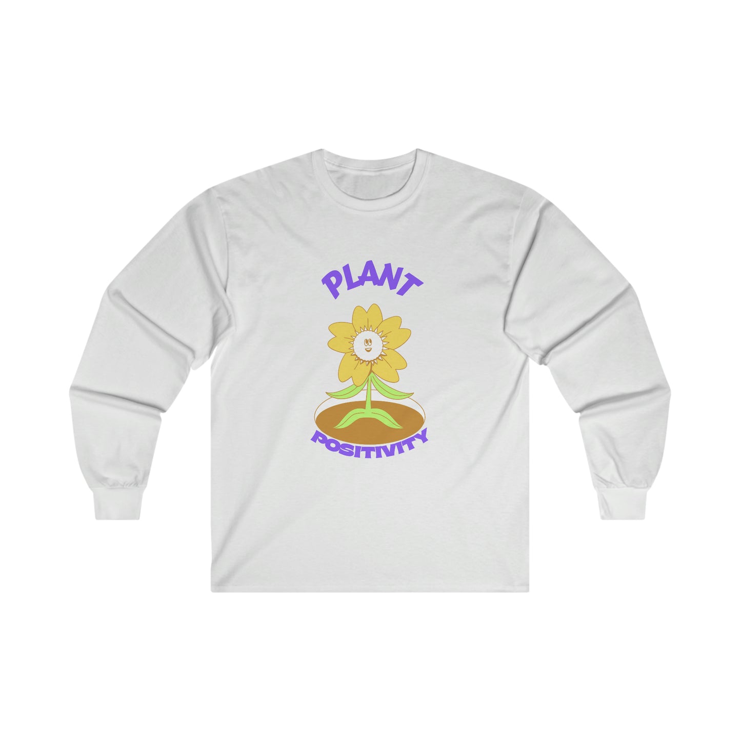 Plant Positivity Cotton Long Sleeve