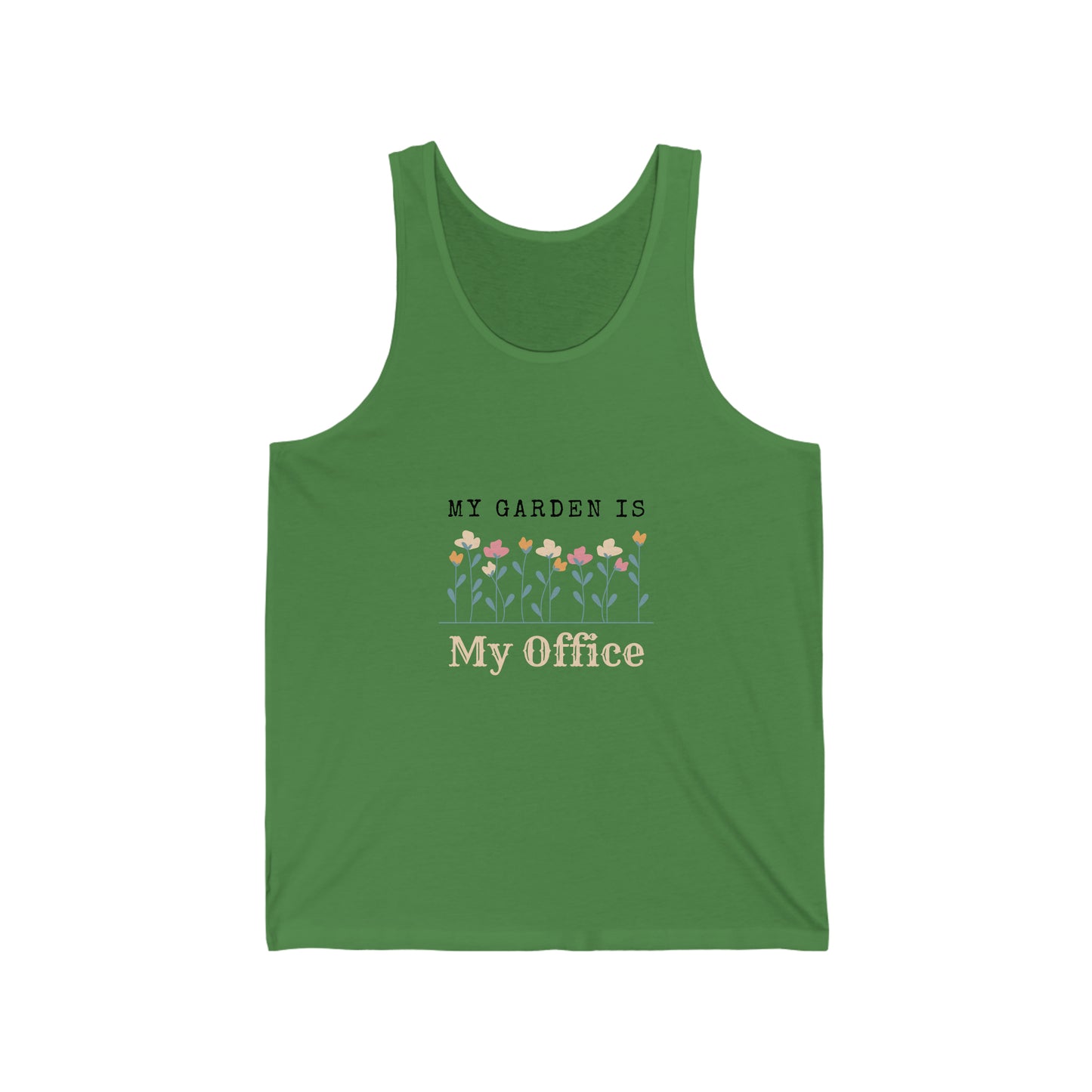 My Office Unisex Jersey Tank